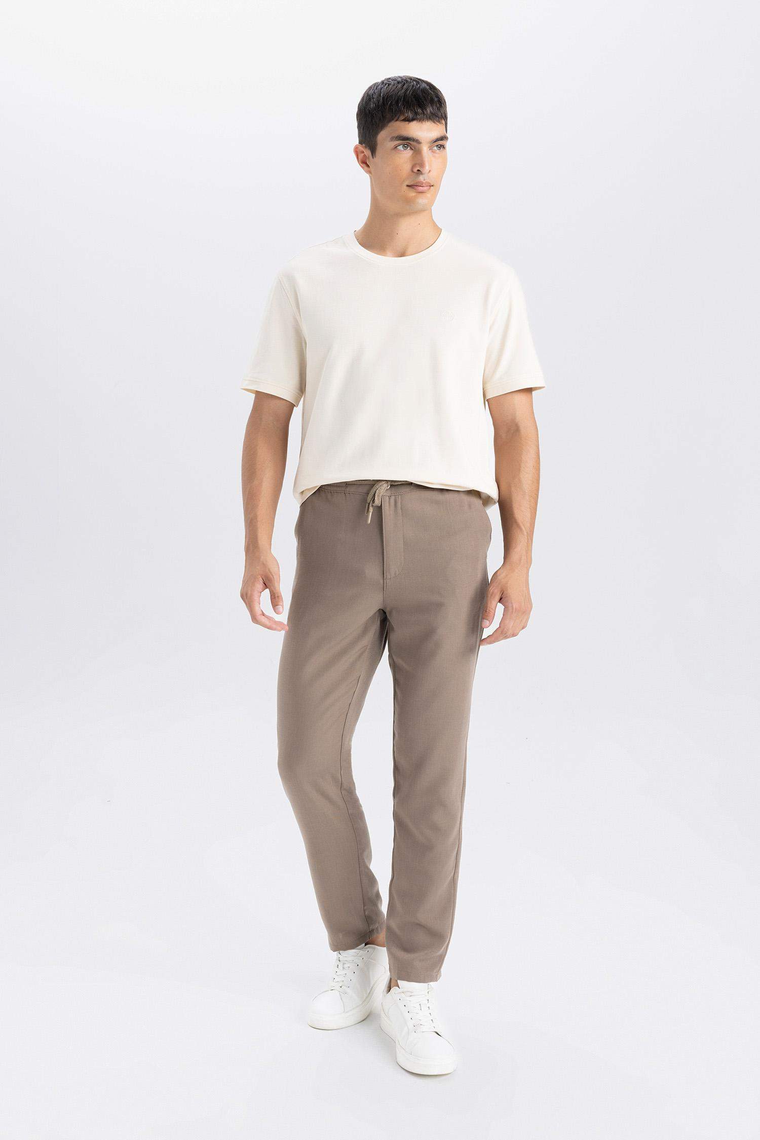 بنطرون جوجر سليم فيت ورجل مطاطي