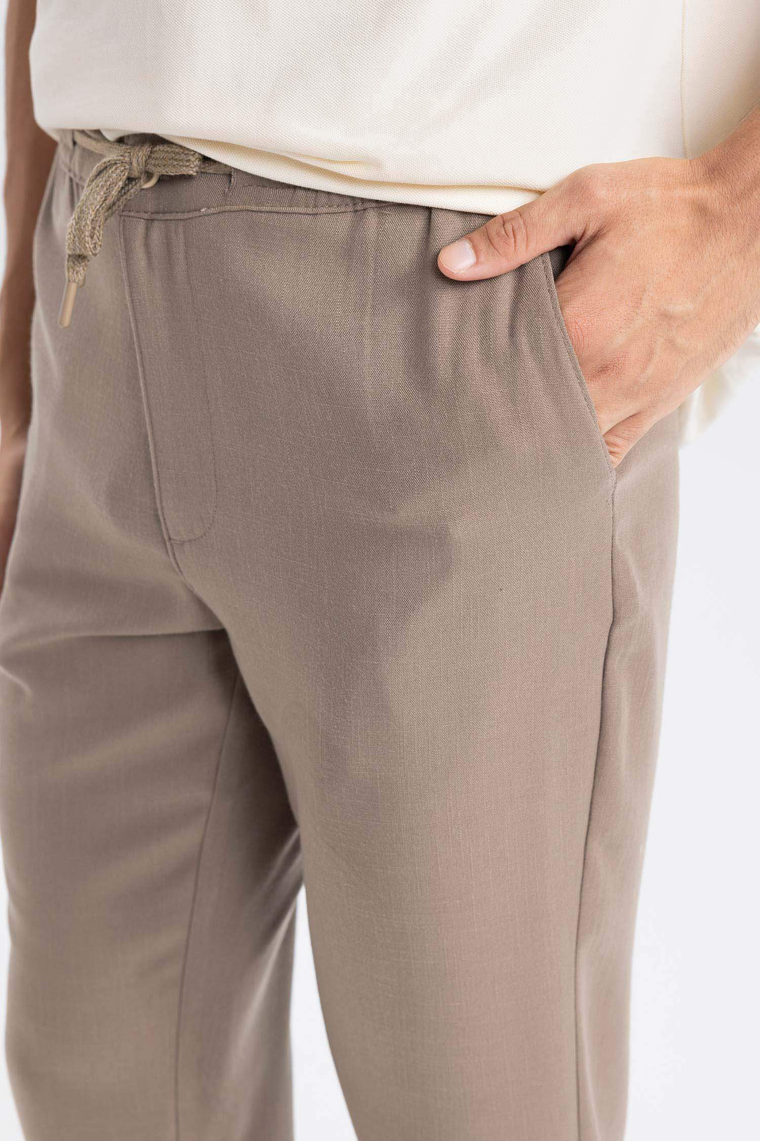 بنطرون جوجر سليم فيت ورجل مطاطي