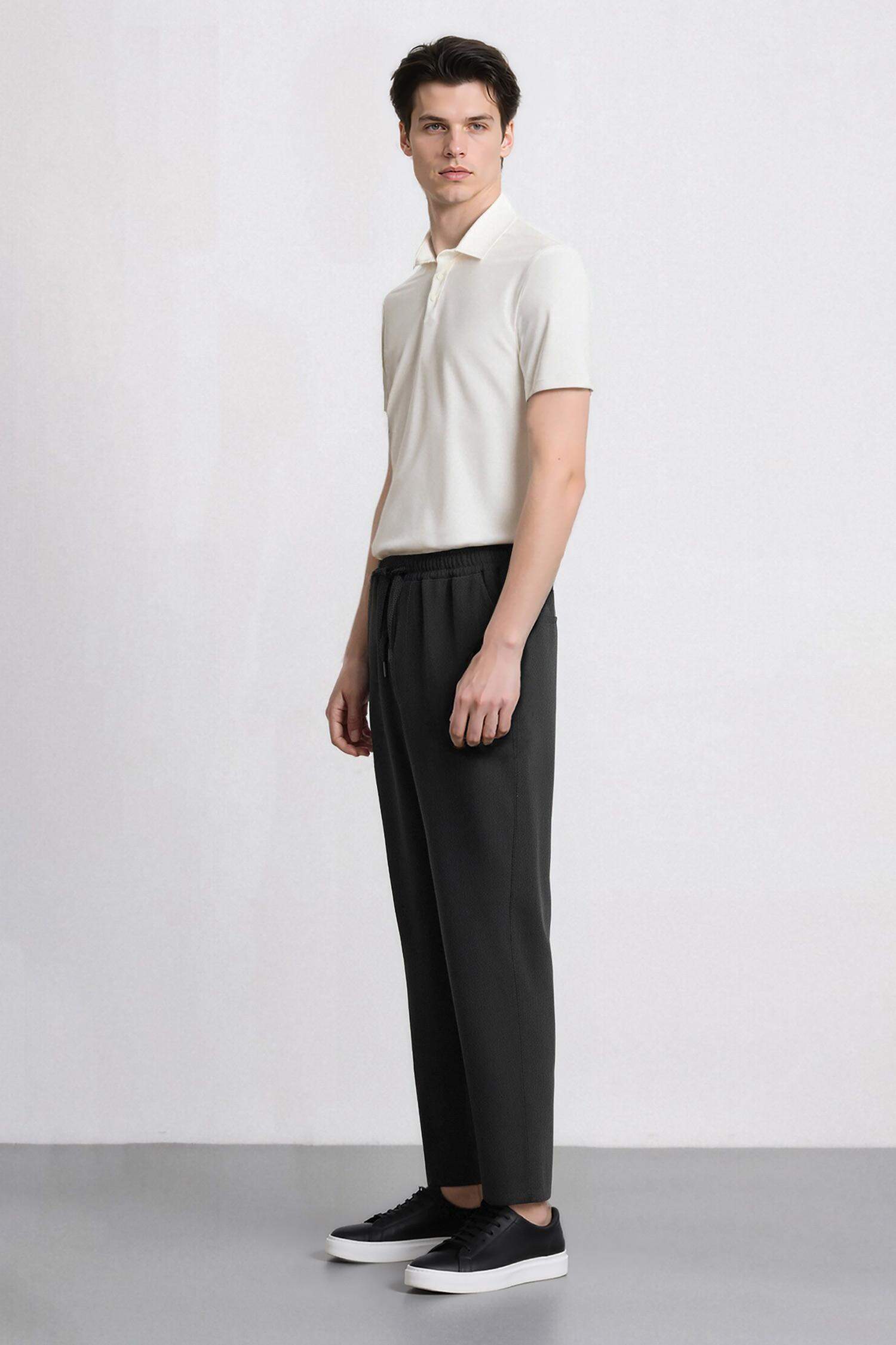 jogger Regular Hem Trousers