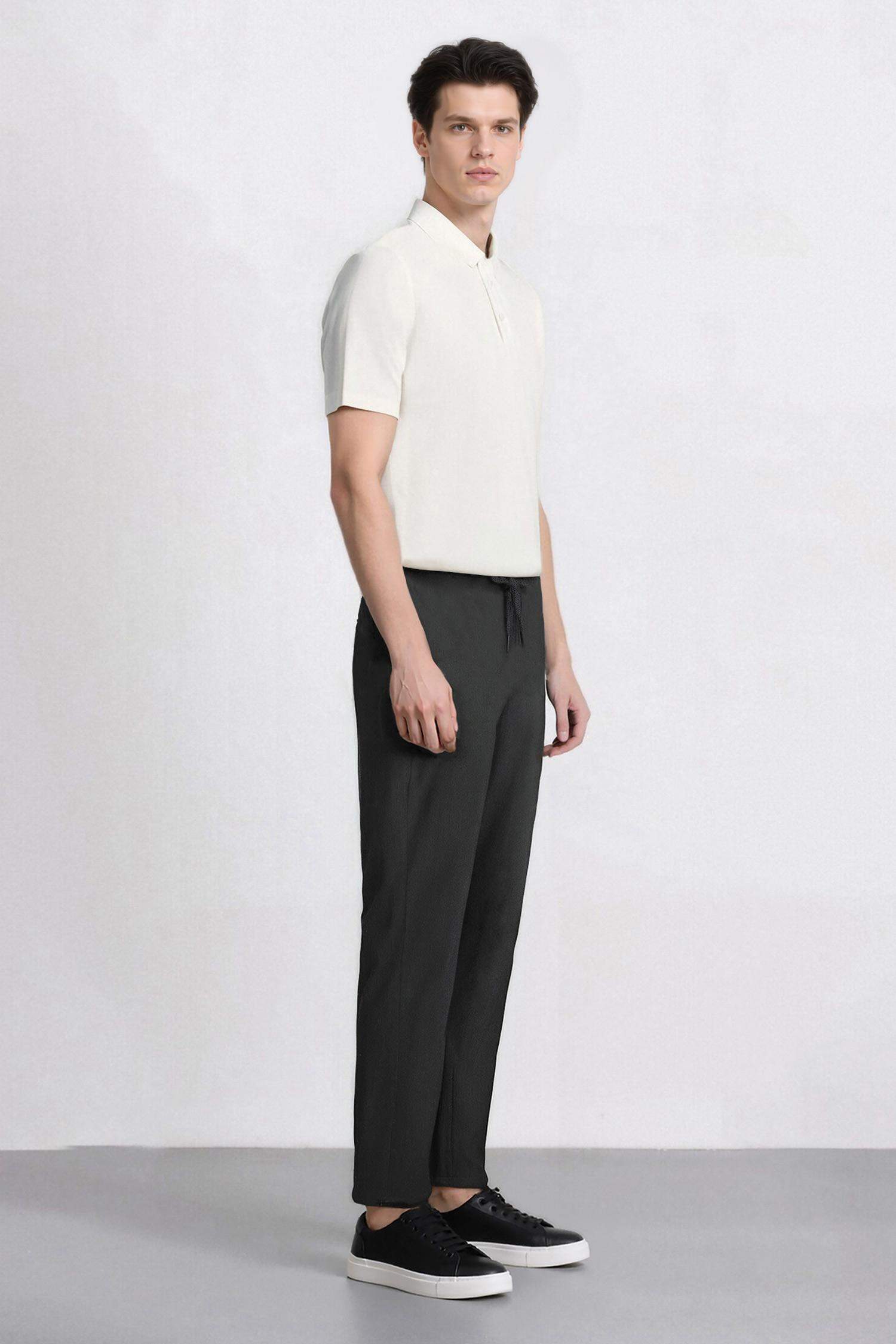 jogger Regular Hem Trousers