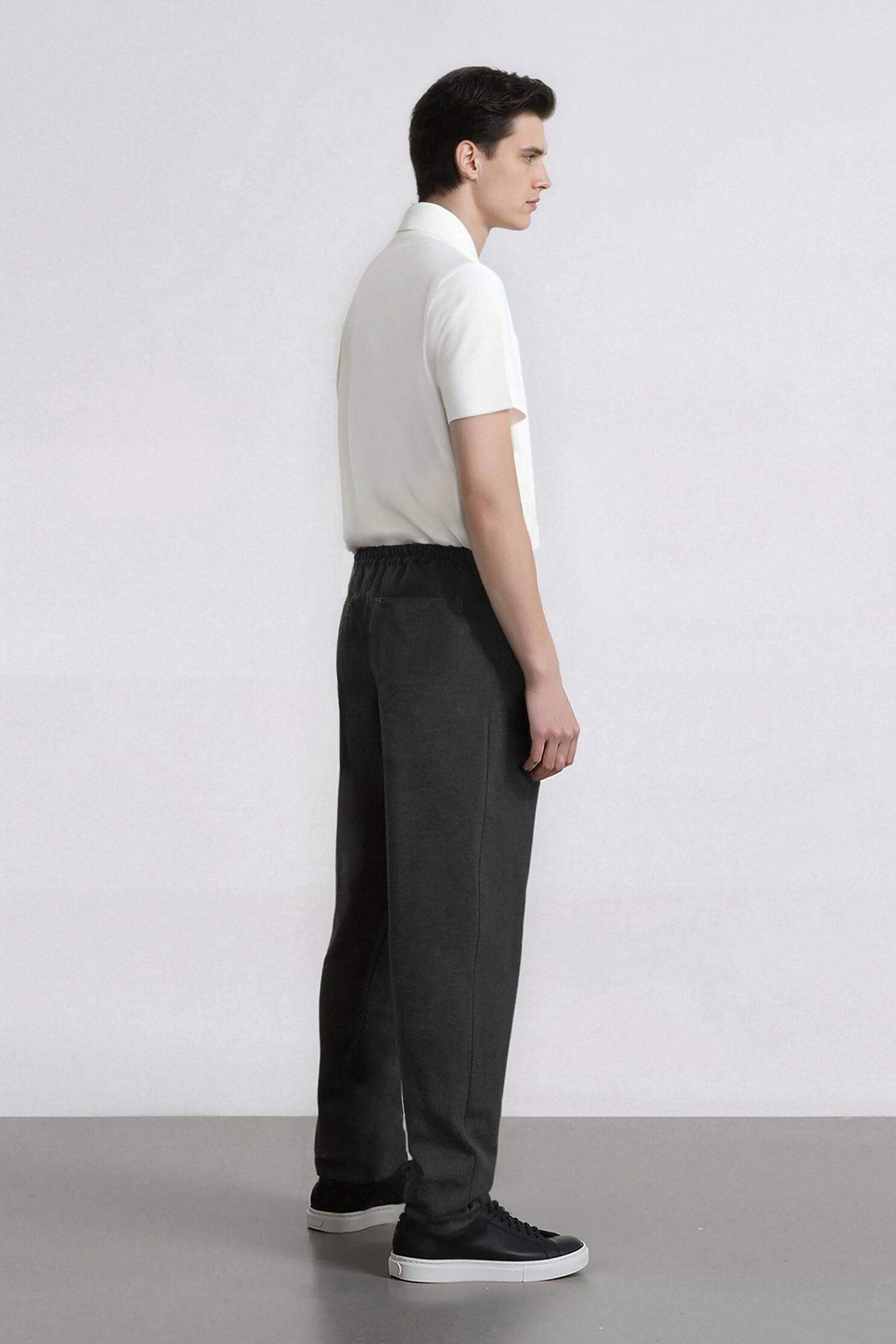 jogger Regular Hem Trousers