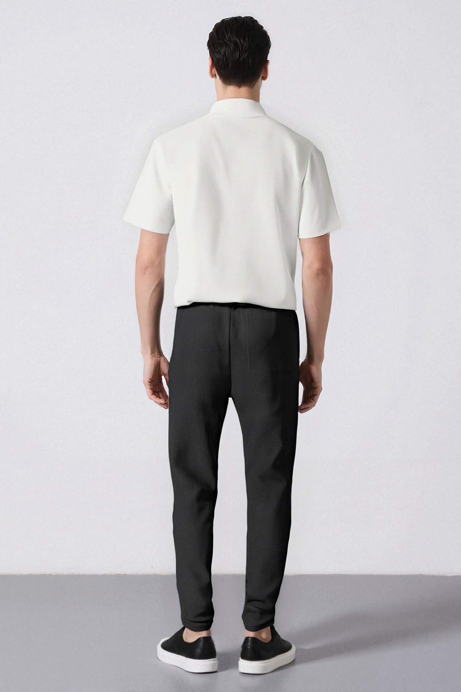 jogger Regular Hem Trousers