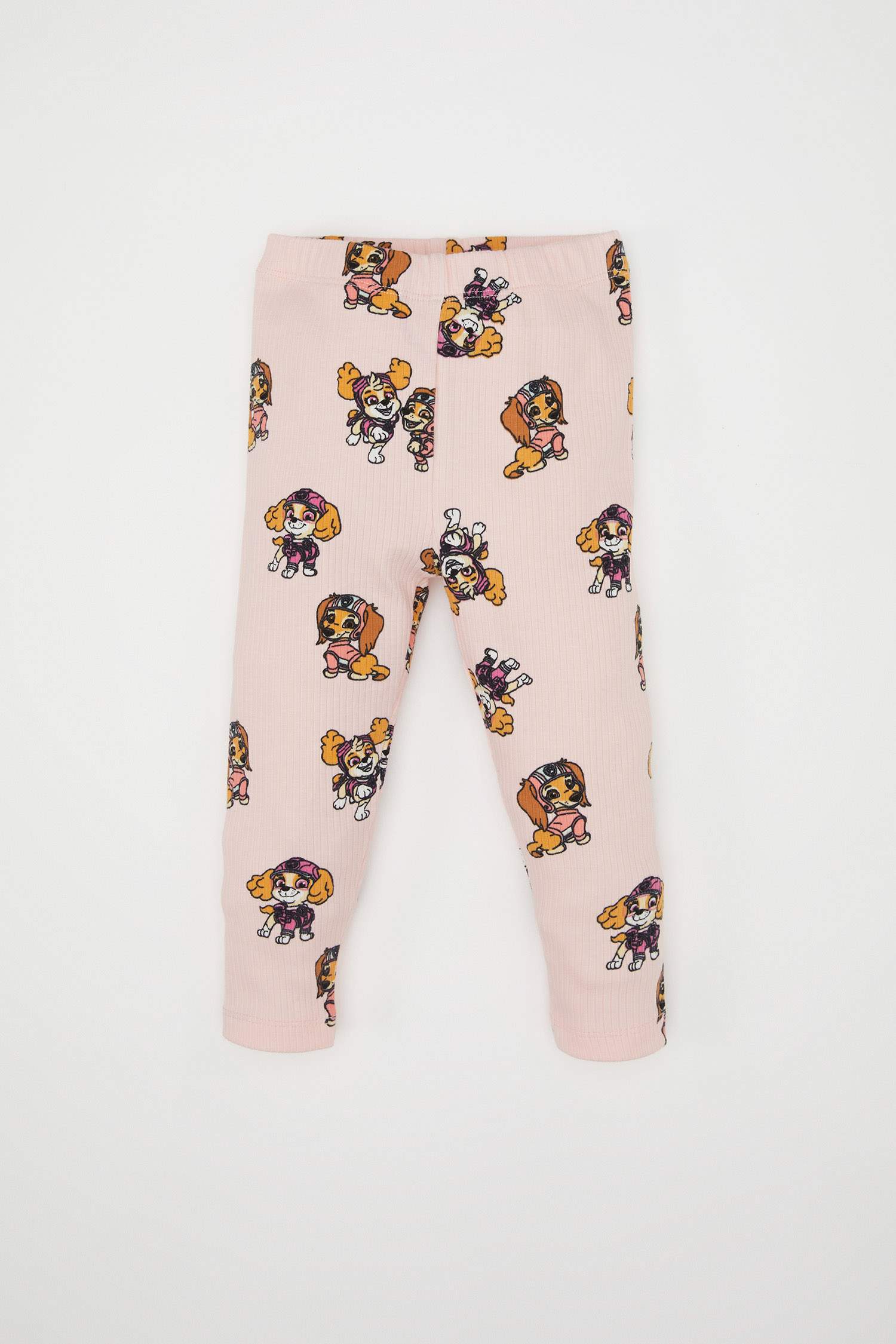 Kız Bebek Pijama Takımı Paw Patrol Uzun Kollu Fitilli Kaşkorse Üst Beli Lastikli Alt