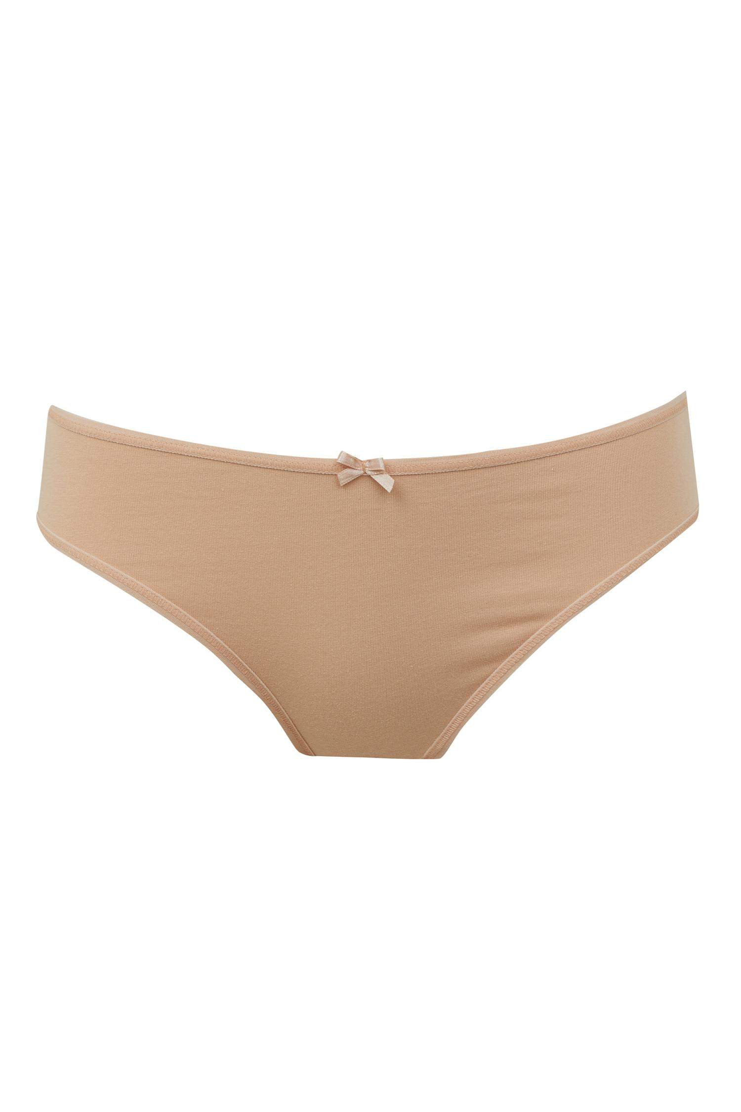 Desenli 3'lü Paketli Slip Külot-Fall in Love 