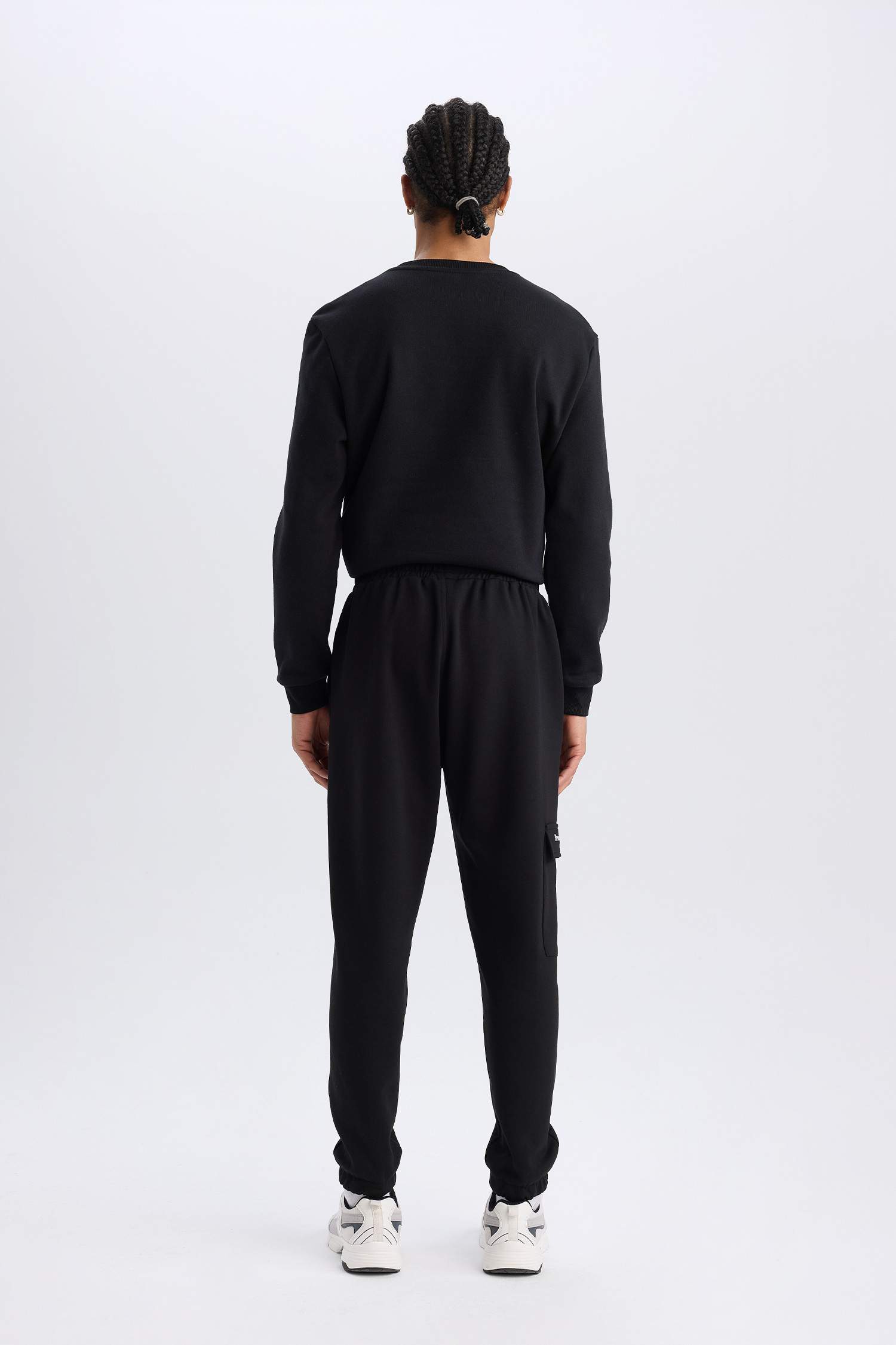 NBA Brooklyn Nets Jogger Eşofman Altı Standart Fit Cepli Skuba Dalgıç Kumaş Beli Bağcıklı Lastikli Paça