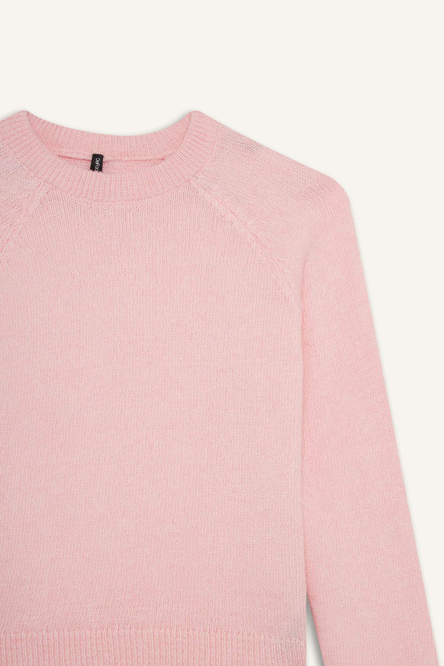 Regular Fit Basic Soft Touch Soft Knit Pullover