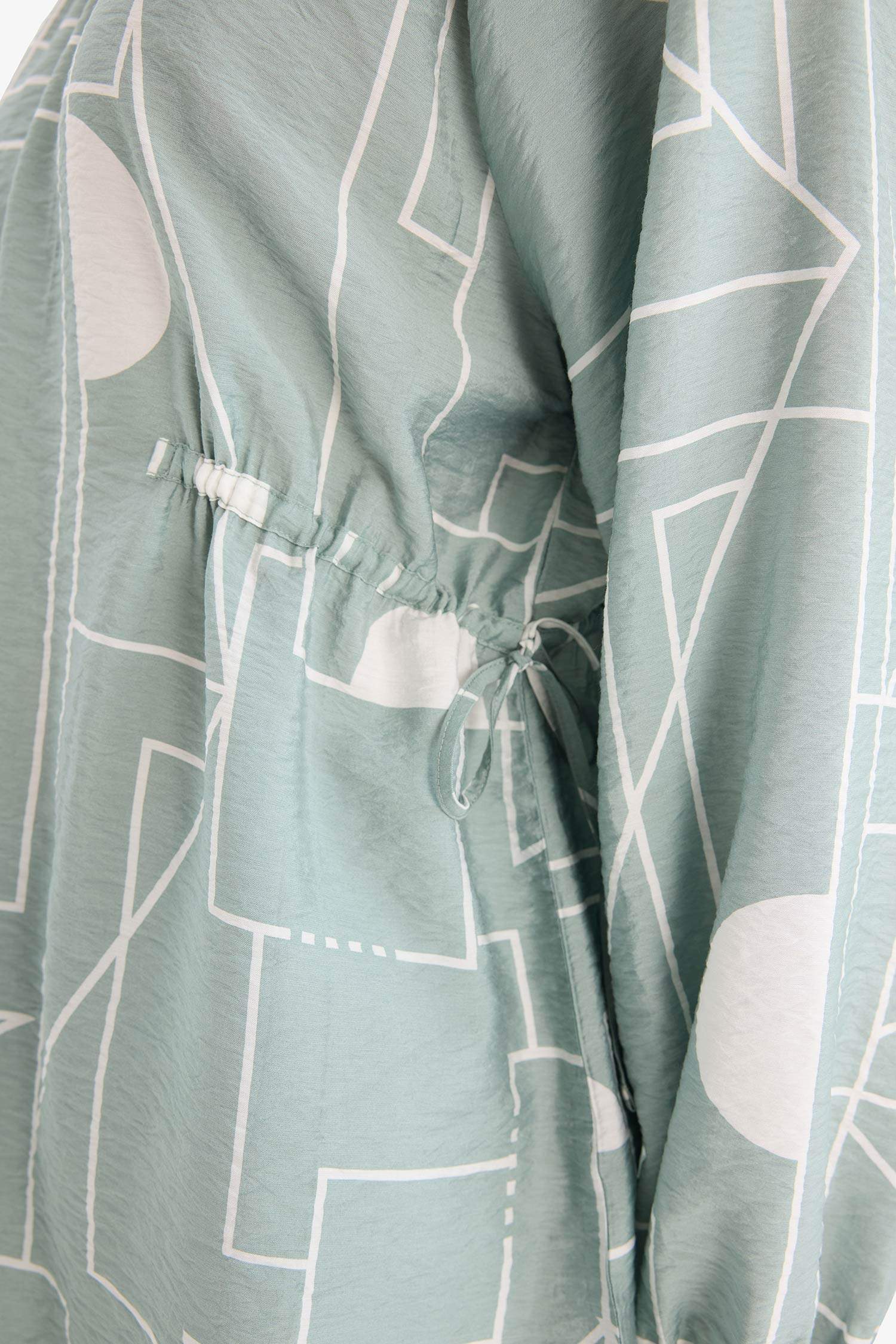 بلوزة ردن طويل قصة عادية