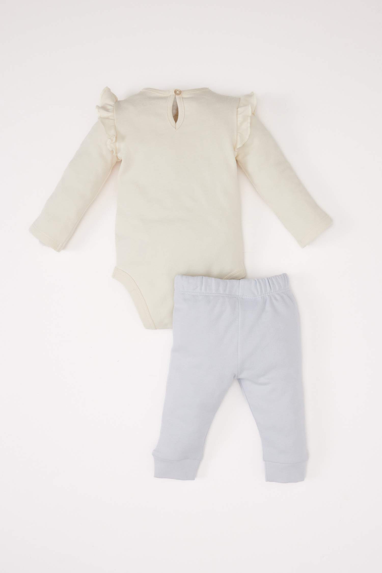 Baby Girl Unicorn Printed Snap Body Bottom 2 Piece Set