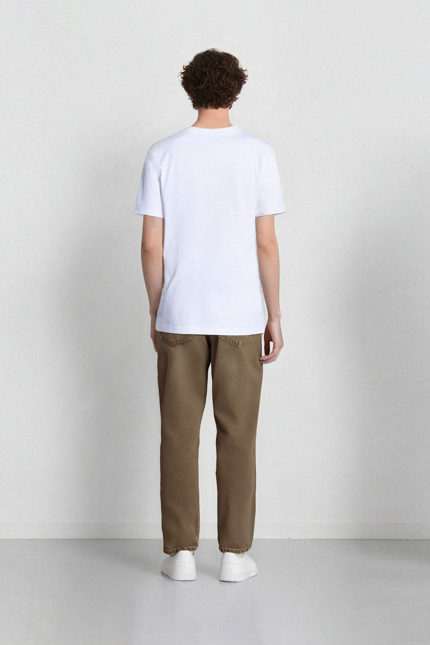 %100 Pamuk 90's Slim Fit Dar Kalıp Normal Bel Dar Paça Yıkamalı Jean Pantolon