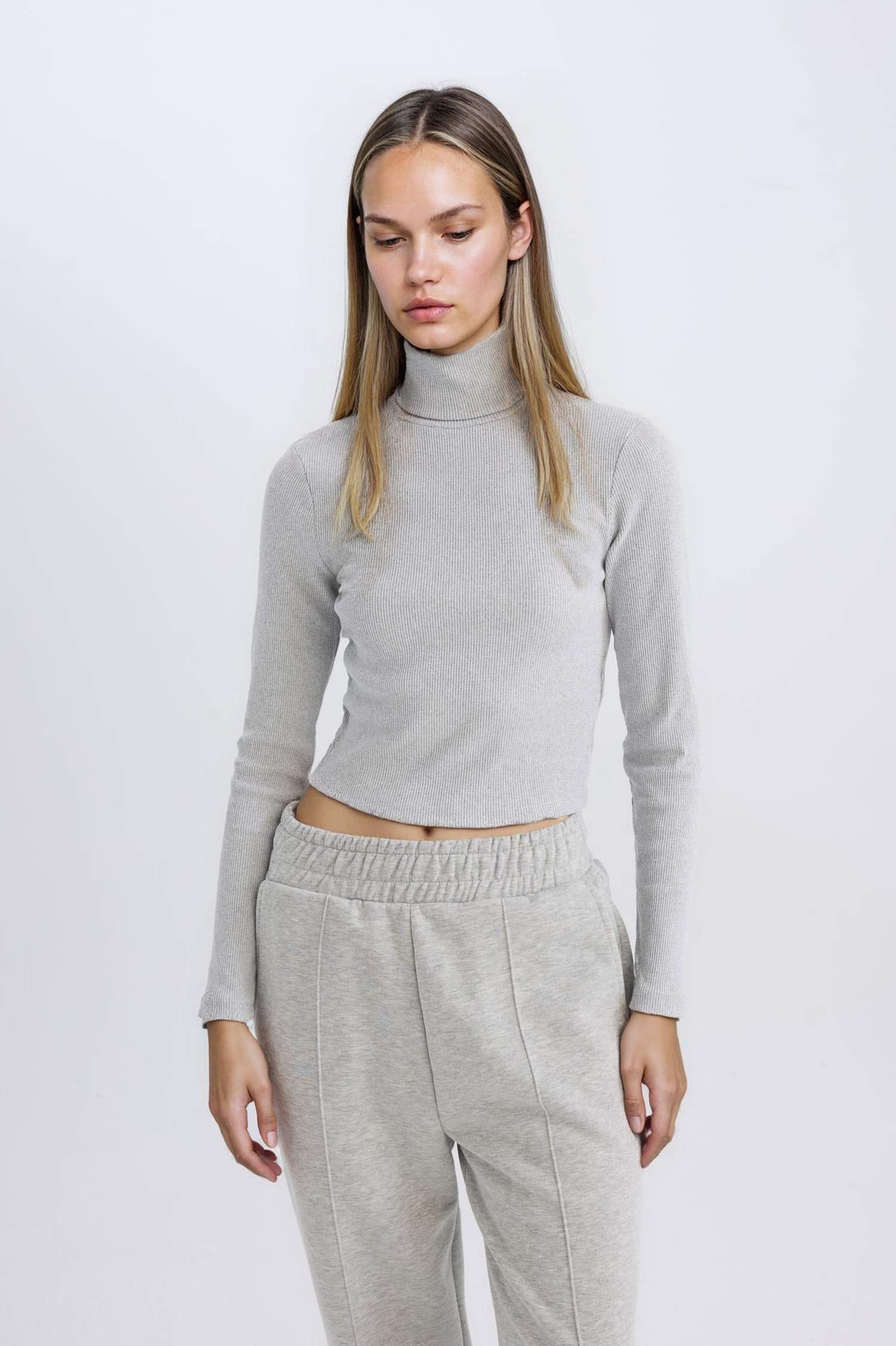 Slim Fit Camisole Long Sleeve T-Shirt