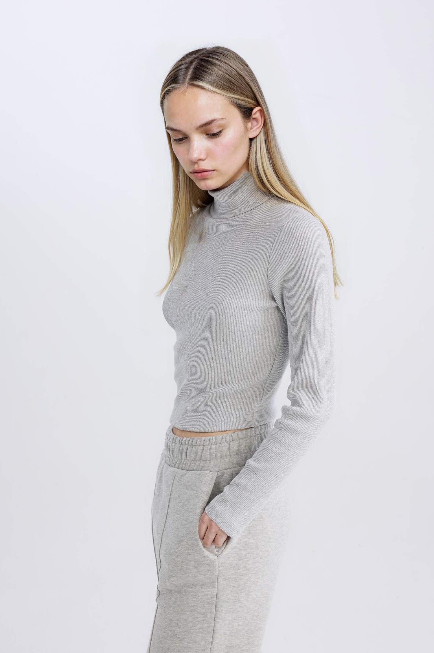 Slim Fit Camisole Long Sleeve T-Shirt