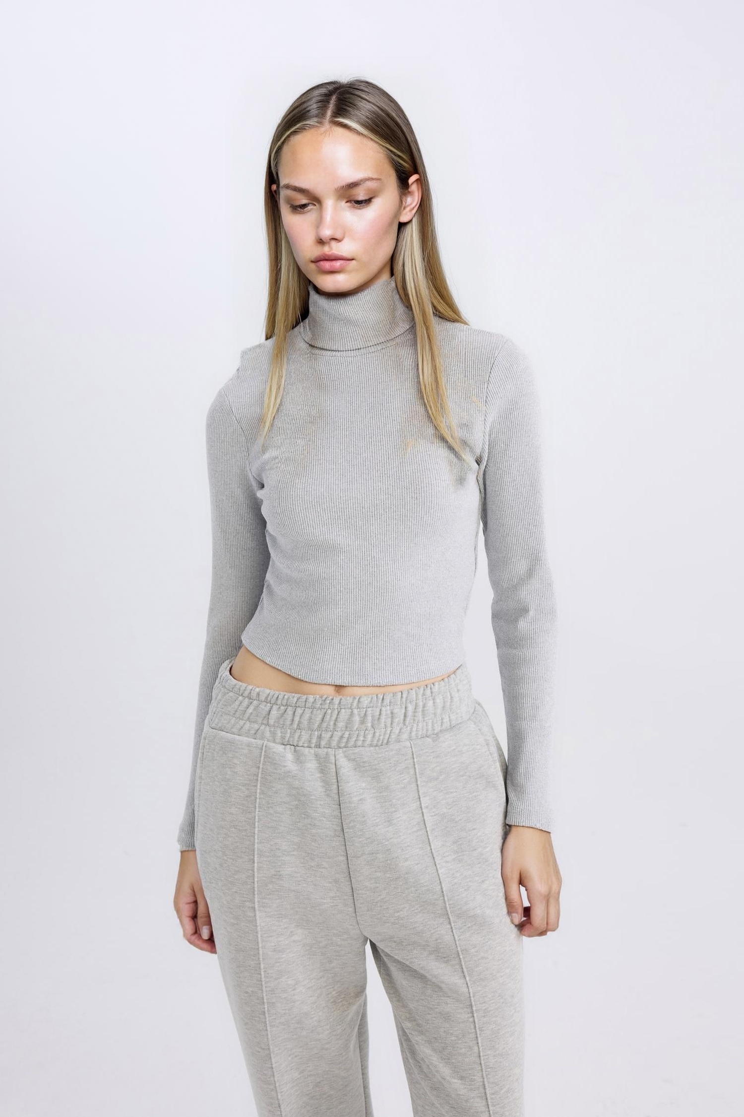 Slim Fit Camisole Long Sleeve T-Shirt