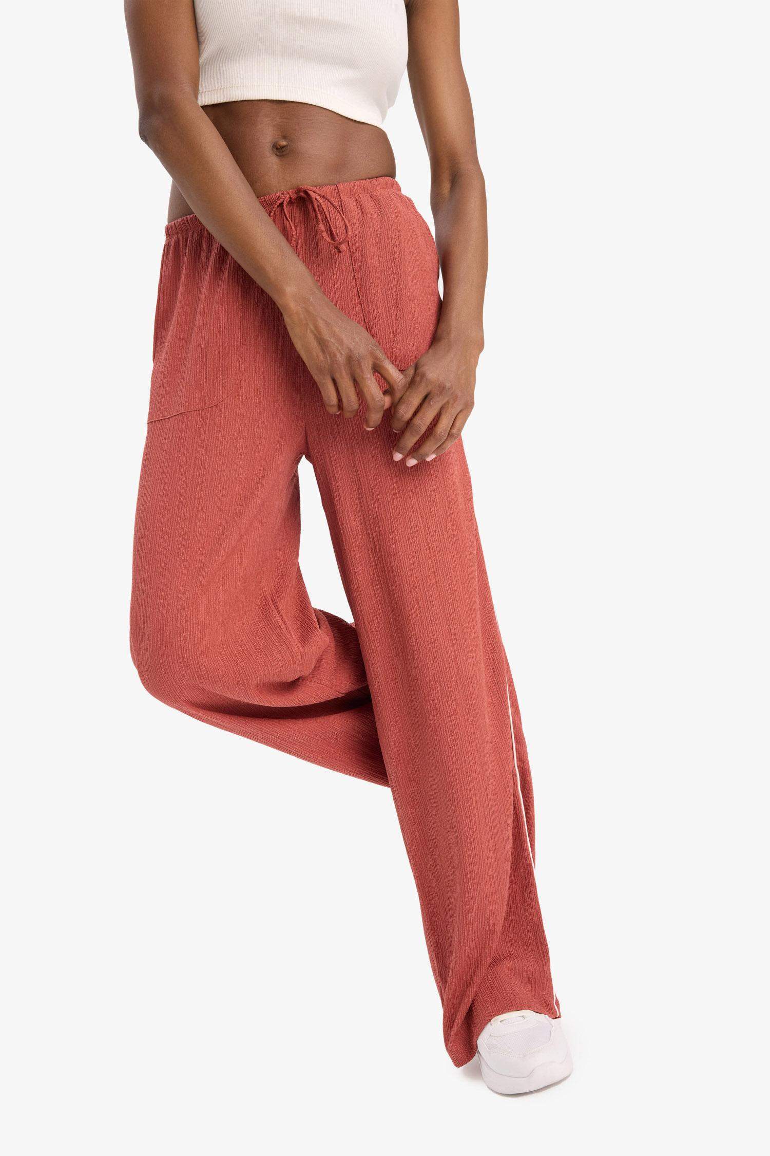 NBA New York Knicks Лицензиялық кең аяқ кринкл кең етек Шалбар