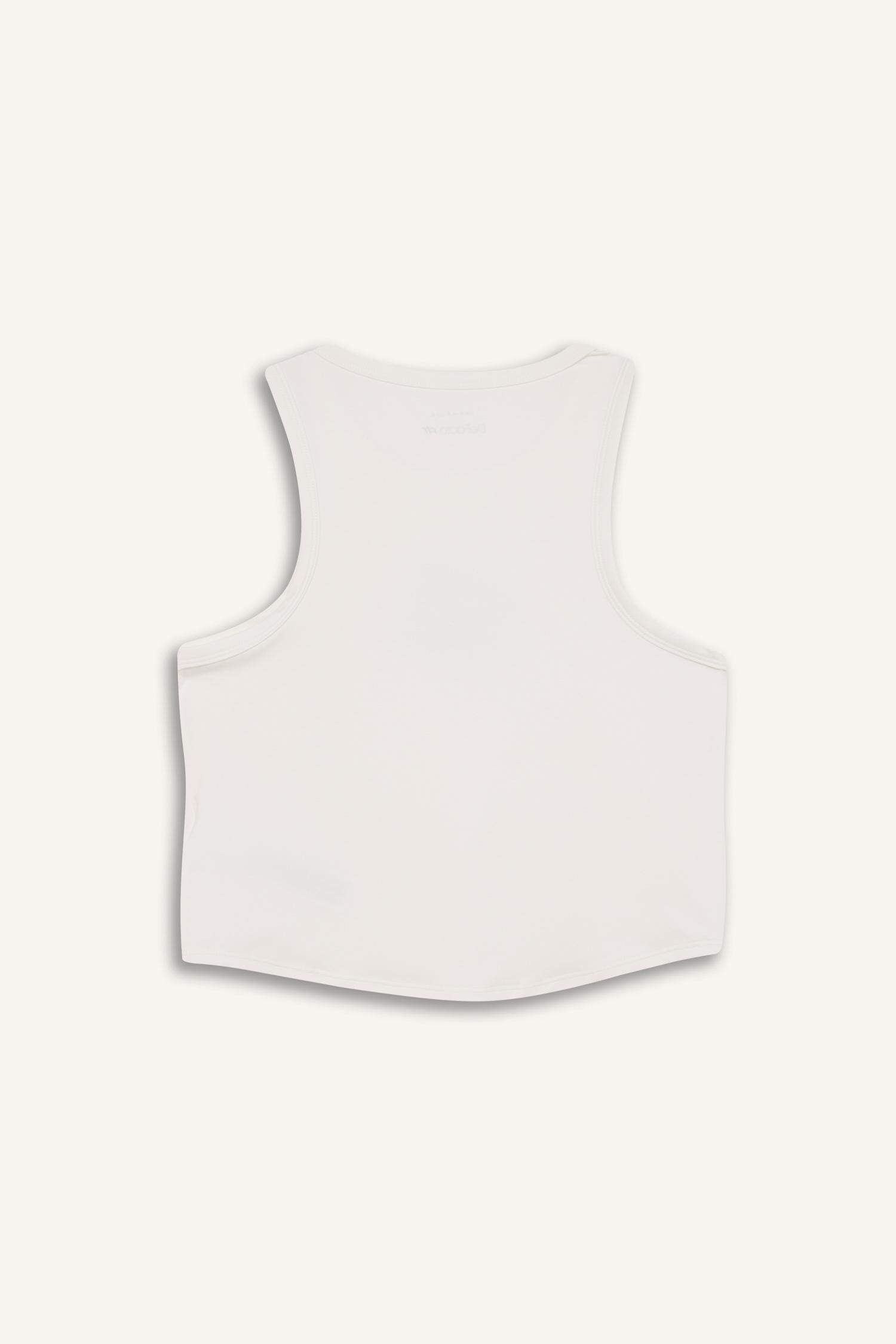 كيمونه رياضي كروب توب بياخة مستديرة من DeFactoFit