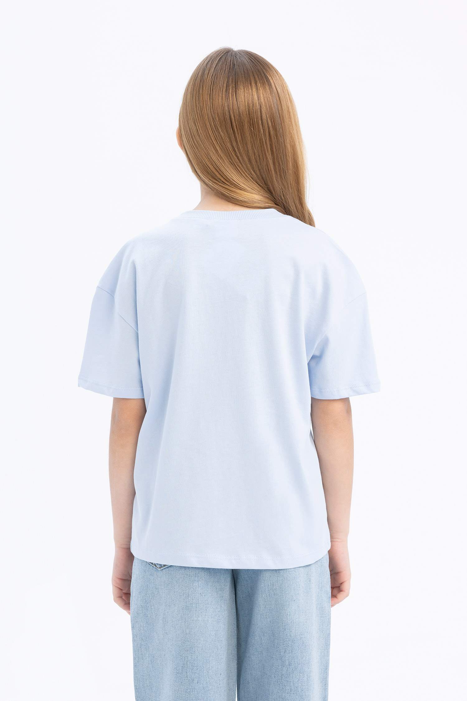 Girl Disney Lilo & Stitch Relax Fit Crew Neck T-Shirt