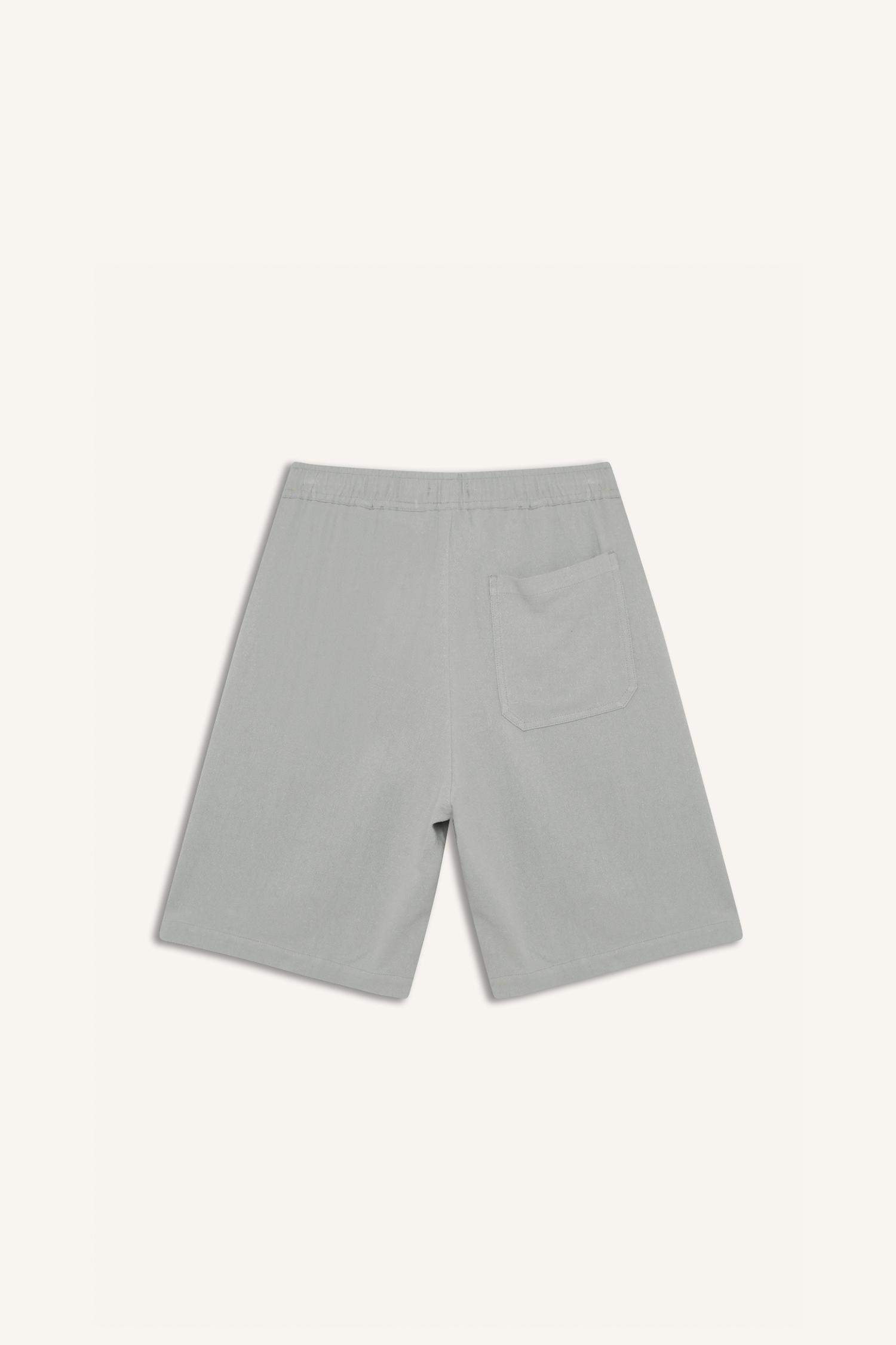 Relax Fit Yazlık Keten Karışımlı Şort