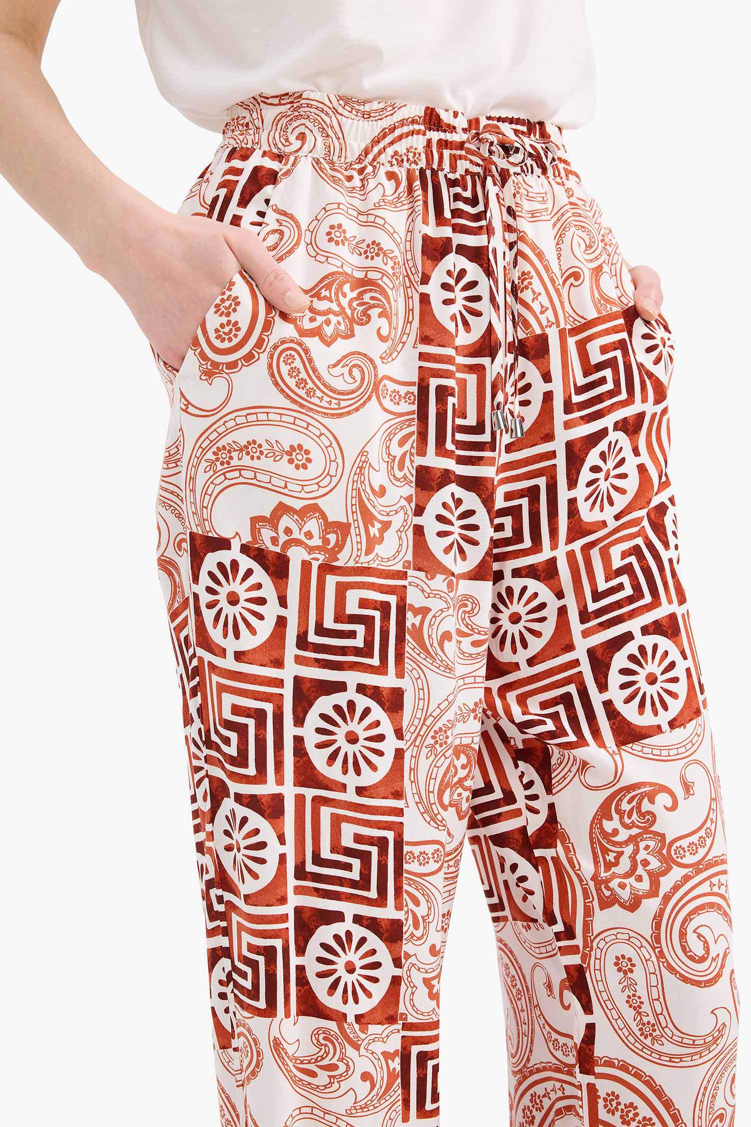 Regular Fit Regular Hem Trousers