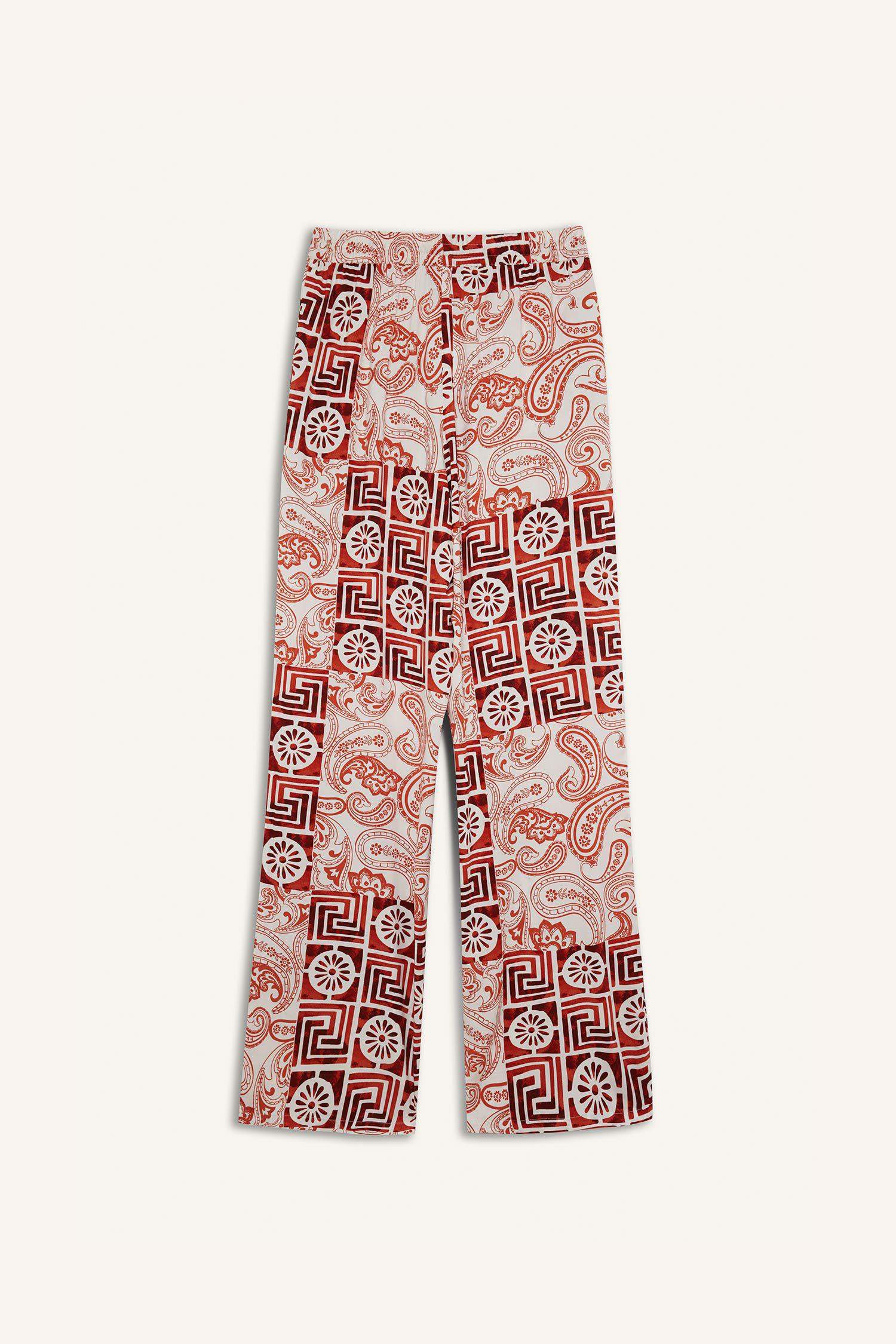 Regular Fit Regular Hem Trousers