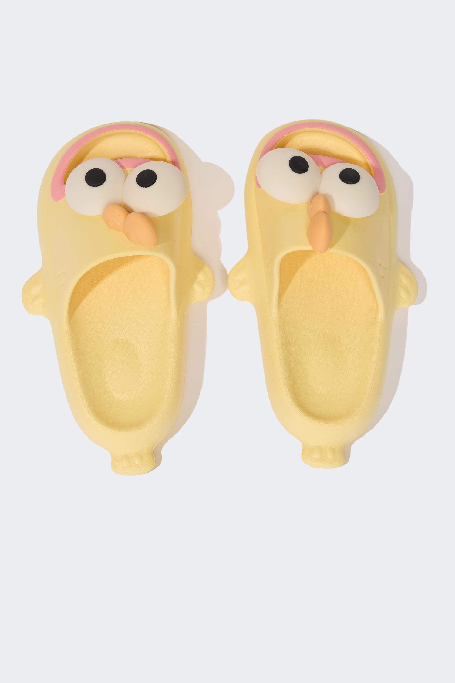 Kız Çocuk Düz Taban Eva Terlik