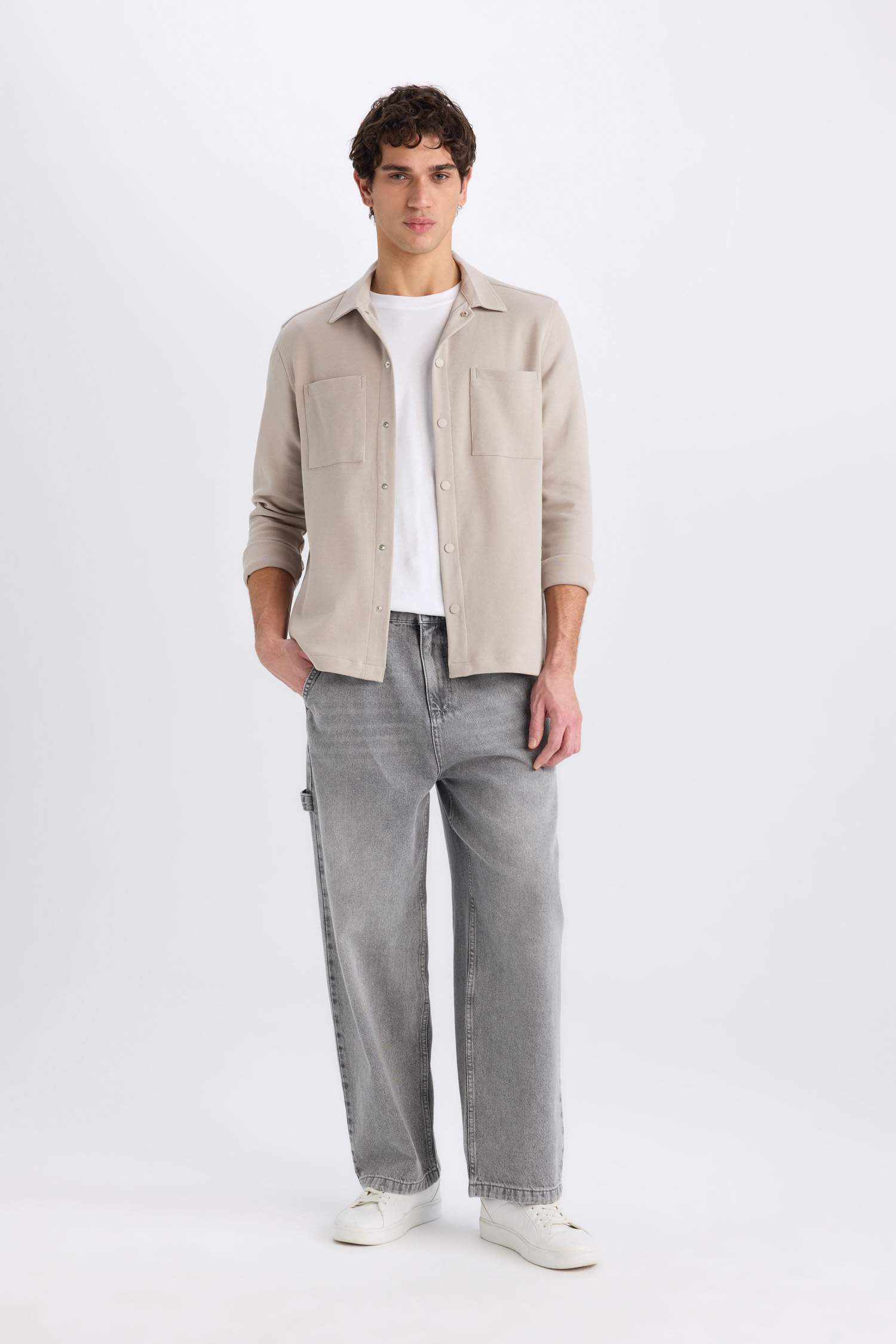 Regular Fit Basic Long Sleeve Shirt