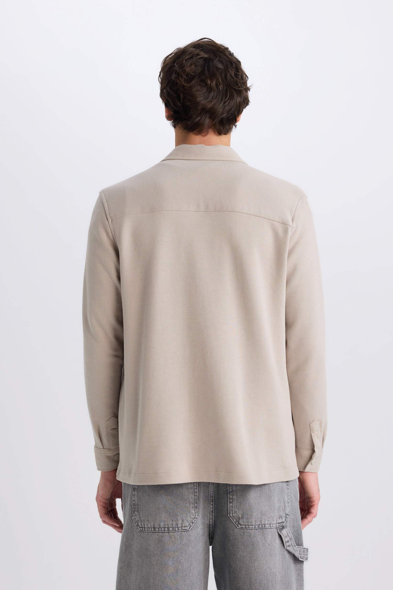 Regular Fit Basic Long Sleeve Shirt