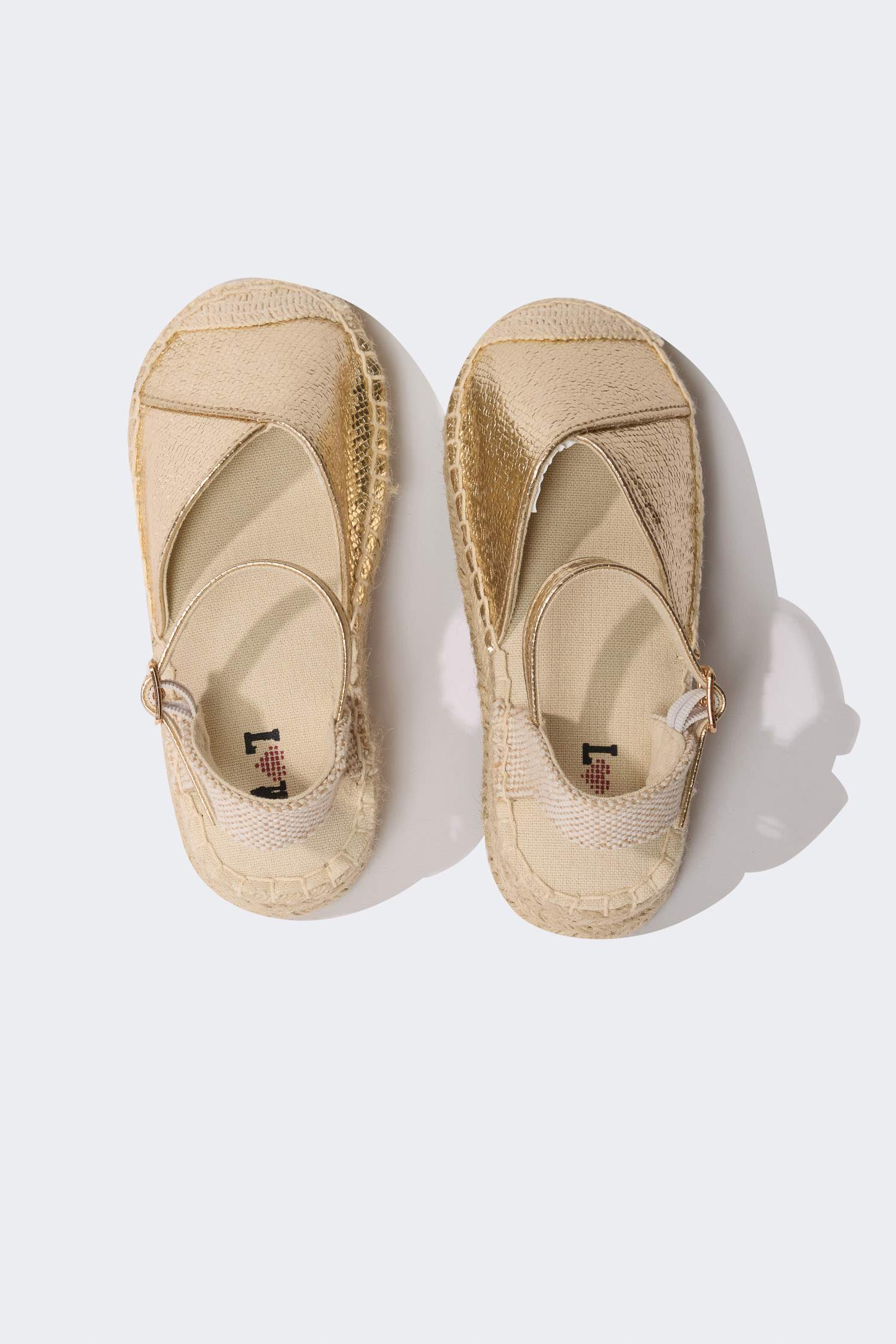 Girl Faux Leather Ballerina Flat Shoes