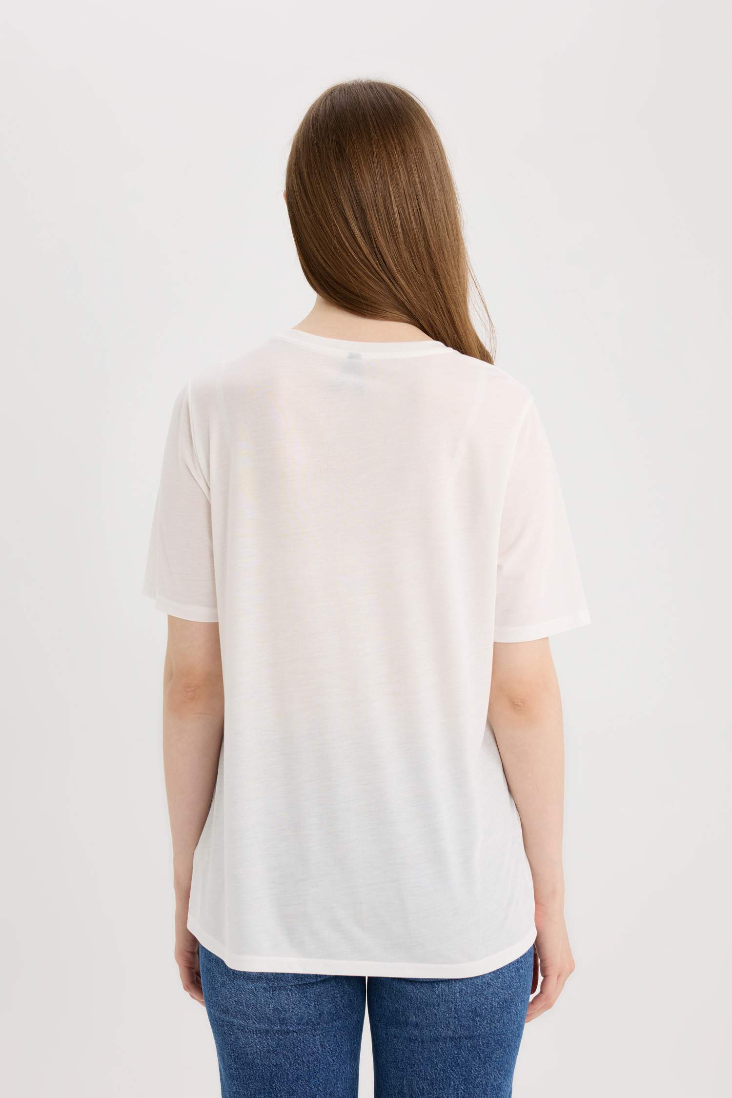 Traditional Regular Fit Crew Neck Short Sleeve T-Shirt