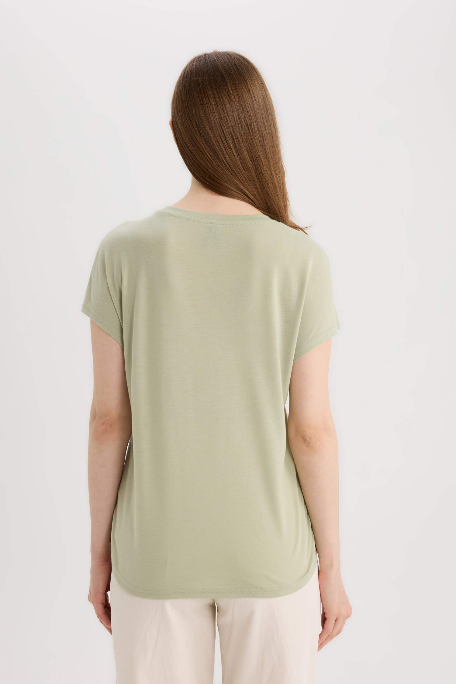 Crew Neck Short Sleeve T-Shirt