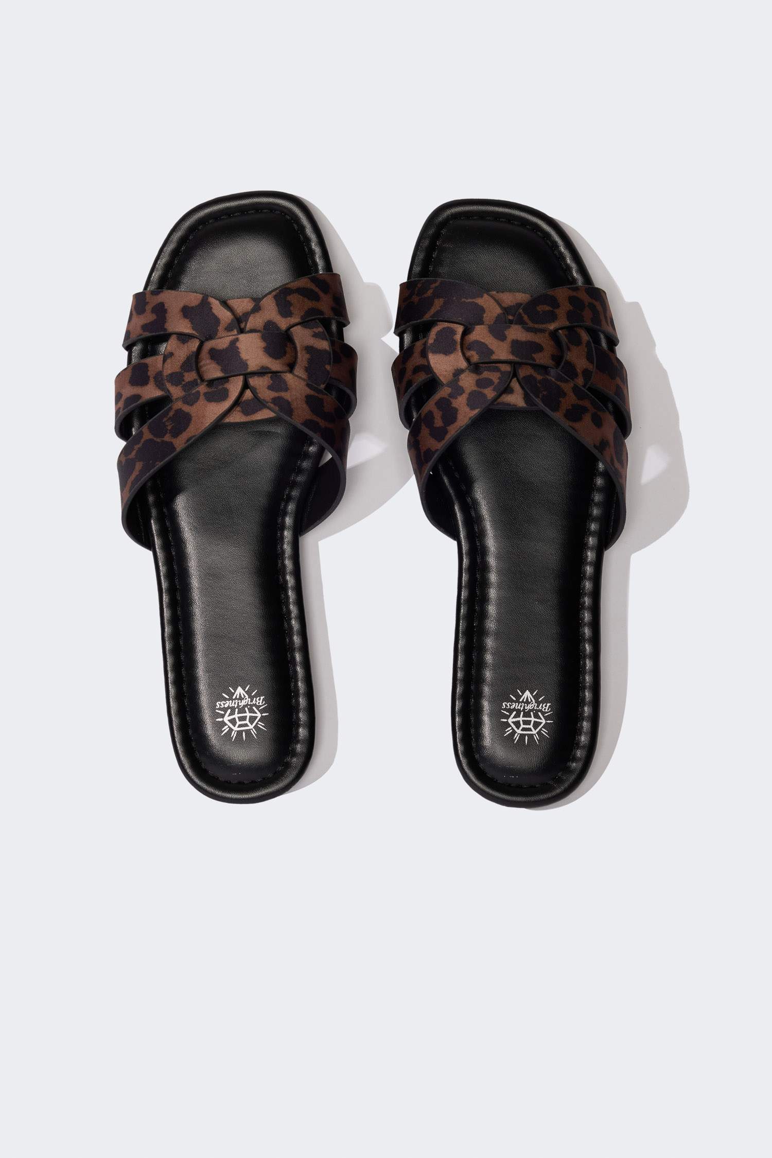 Kadın Düz Taban Suni Deri Terlik