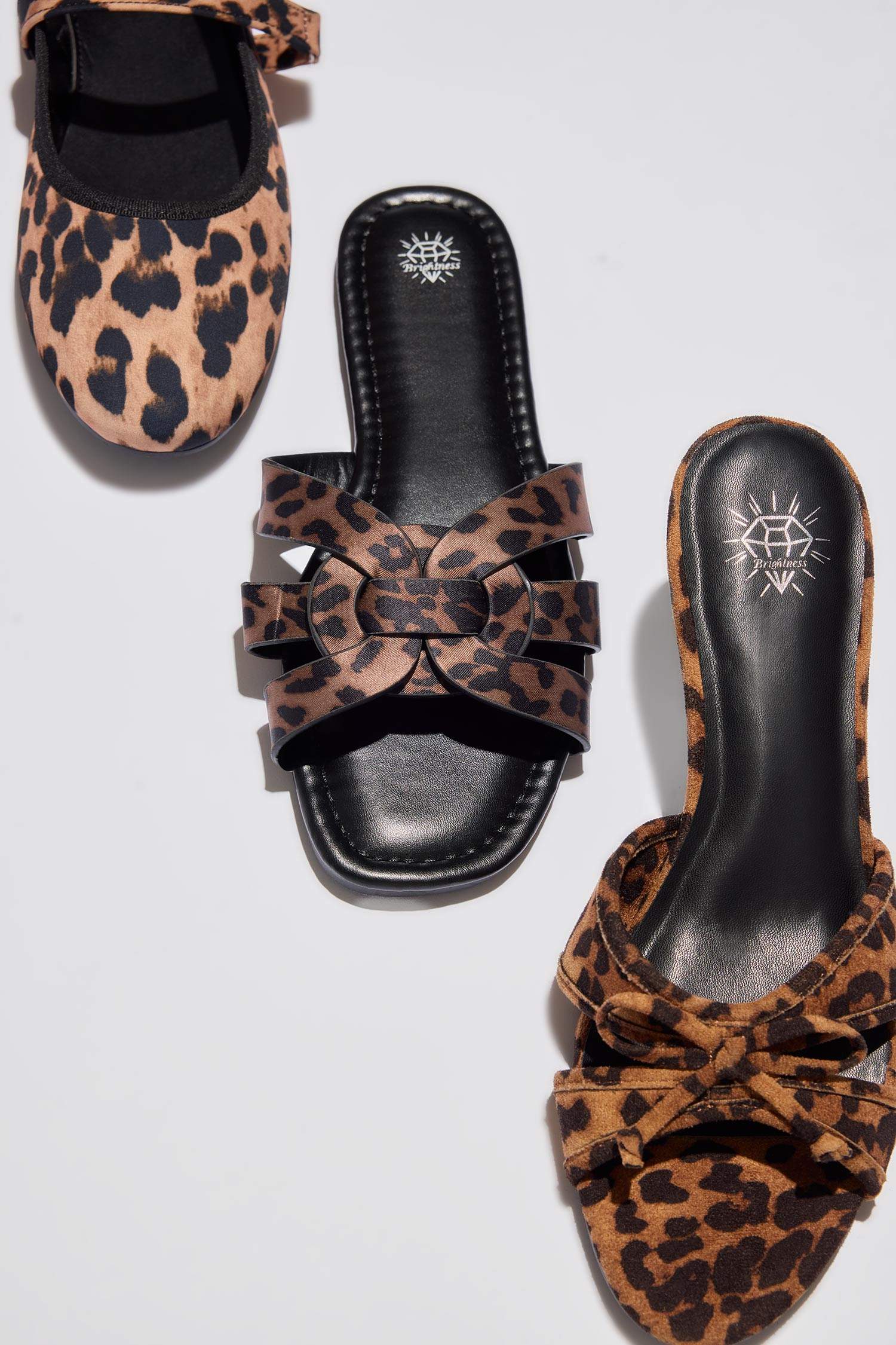 Kadın Düz Taban Suni Deri Terlik