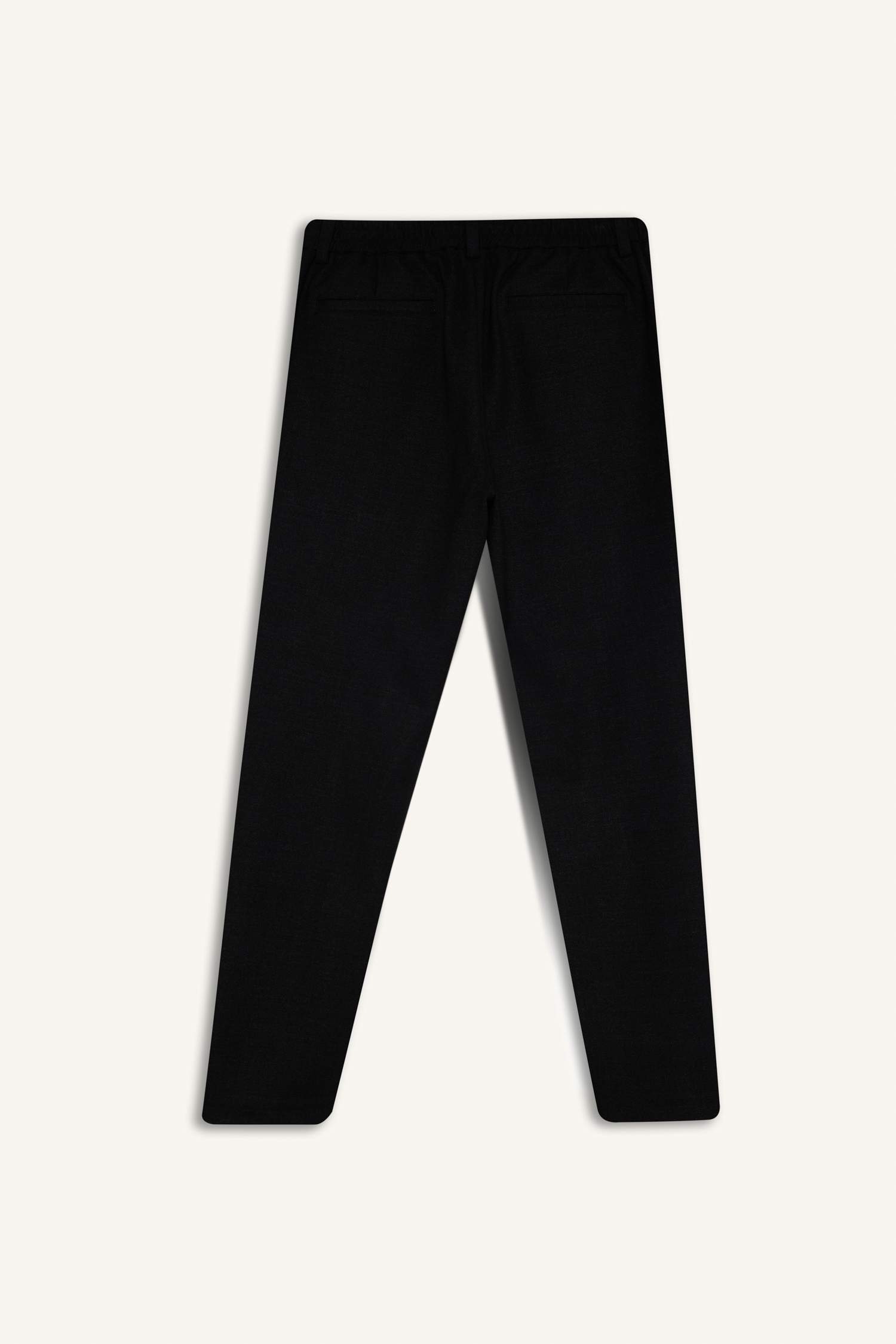 Tailored Regular Fit Normal Kesim Kumaş Pantolon Basic Düz Cepli