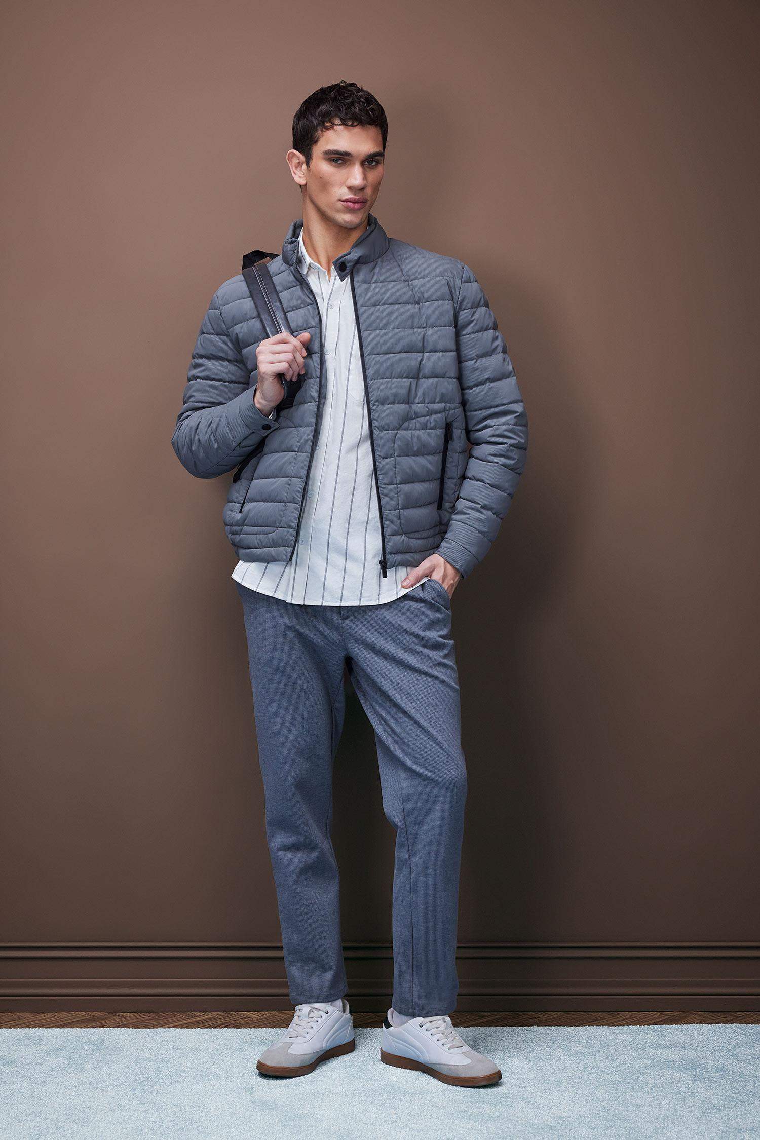 بنطرون سادة قصة عادية بجيب