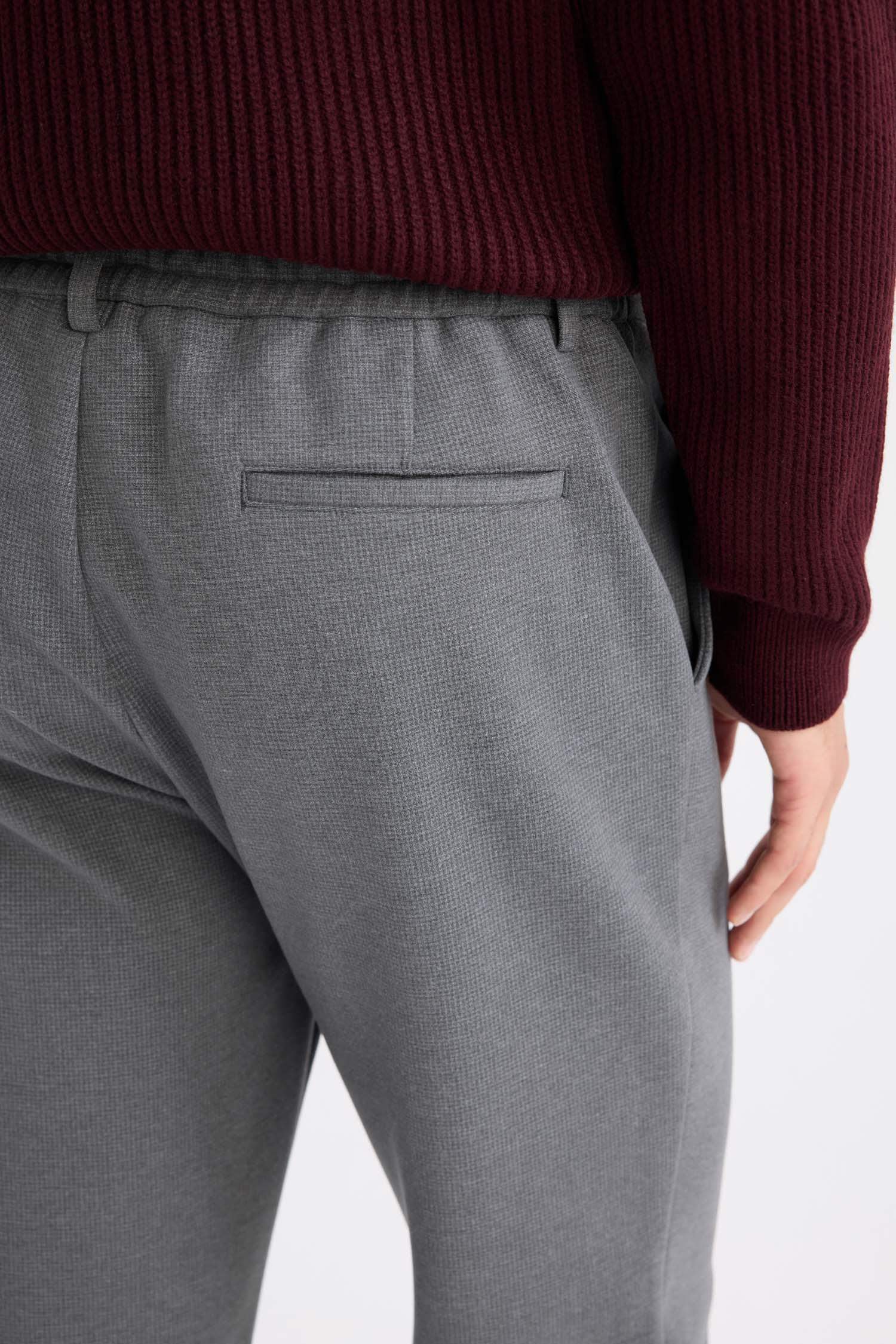 بنطرون سادة قصة عادية بجيب