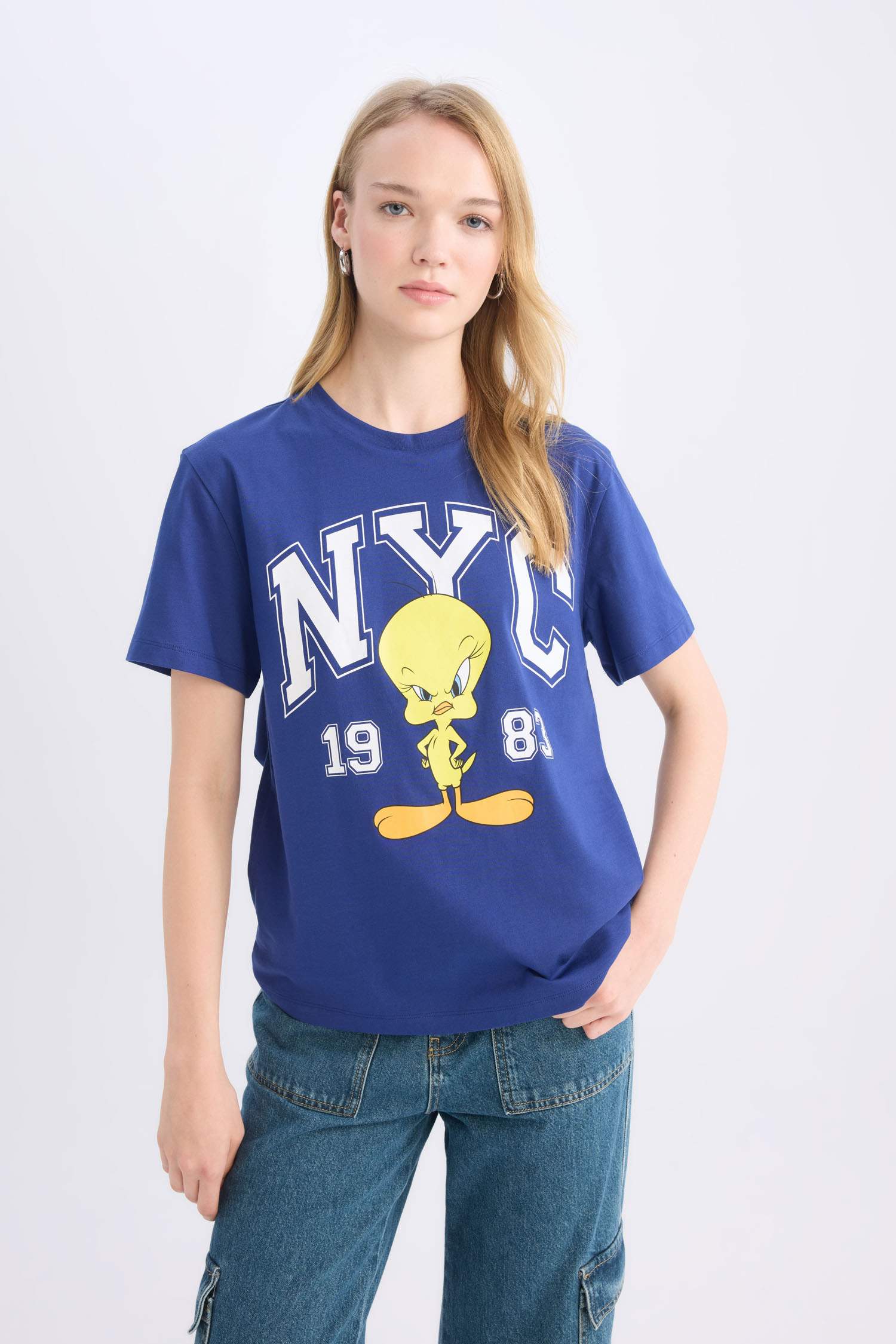 Coool Looney Tunes Regular Fit Bisiklet Yaka Kısa Kollu Tişört