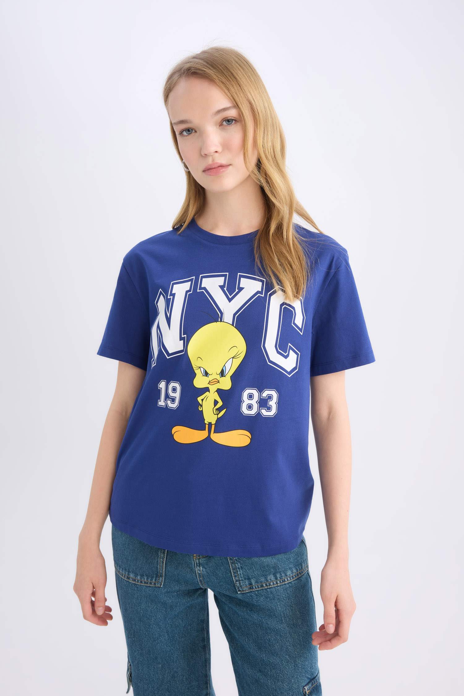 Coool Looney Tunes Regular Fit Bisiklet Yaka Kısa Kollu Tişört