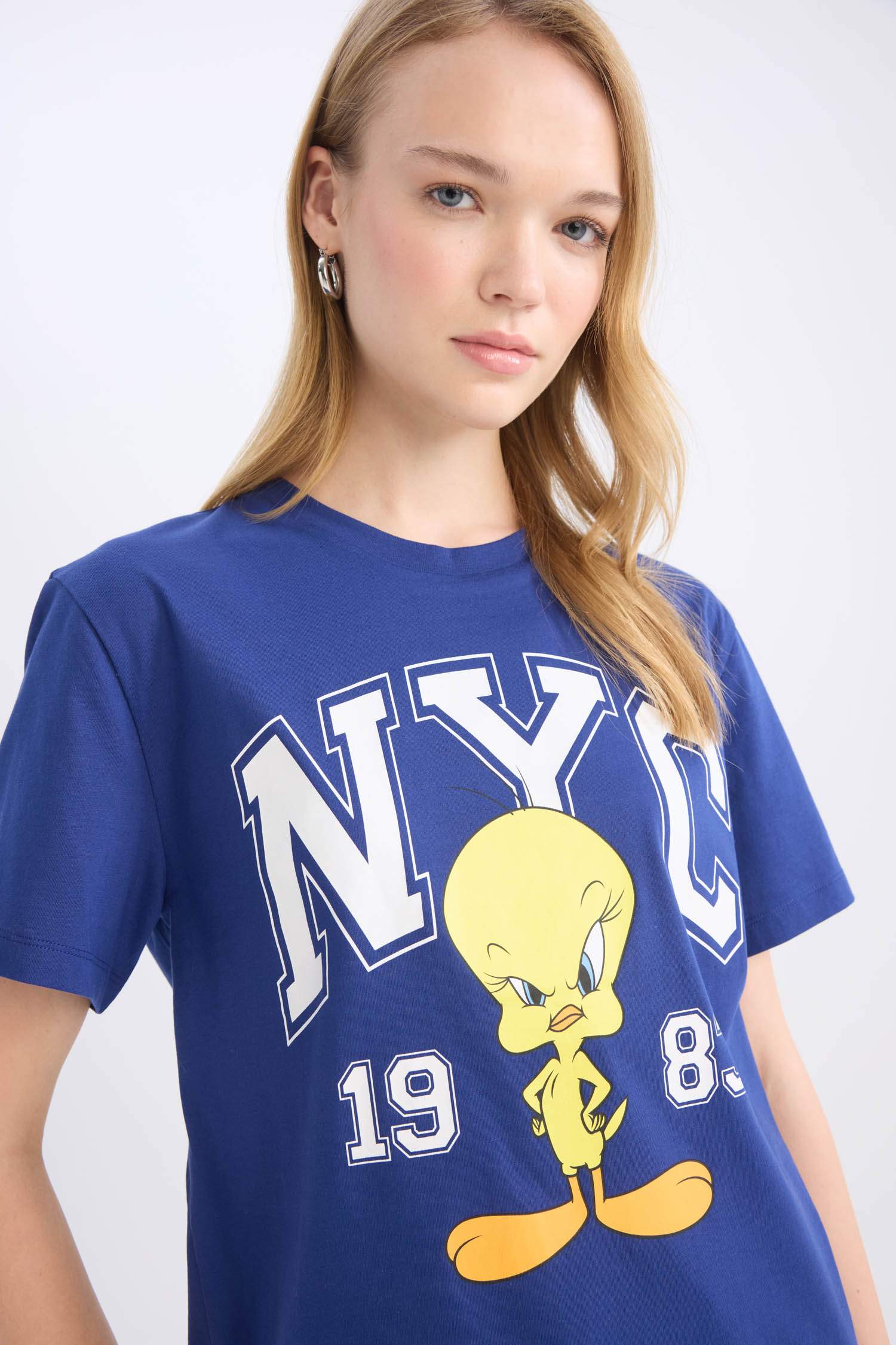 Coool Looney Tunes Regular Fit Bisiklet Yaka Kısa Kollu Tişört