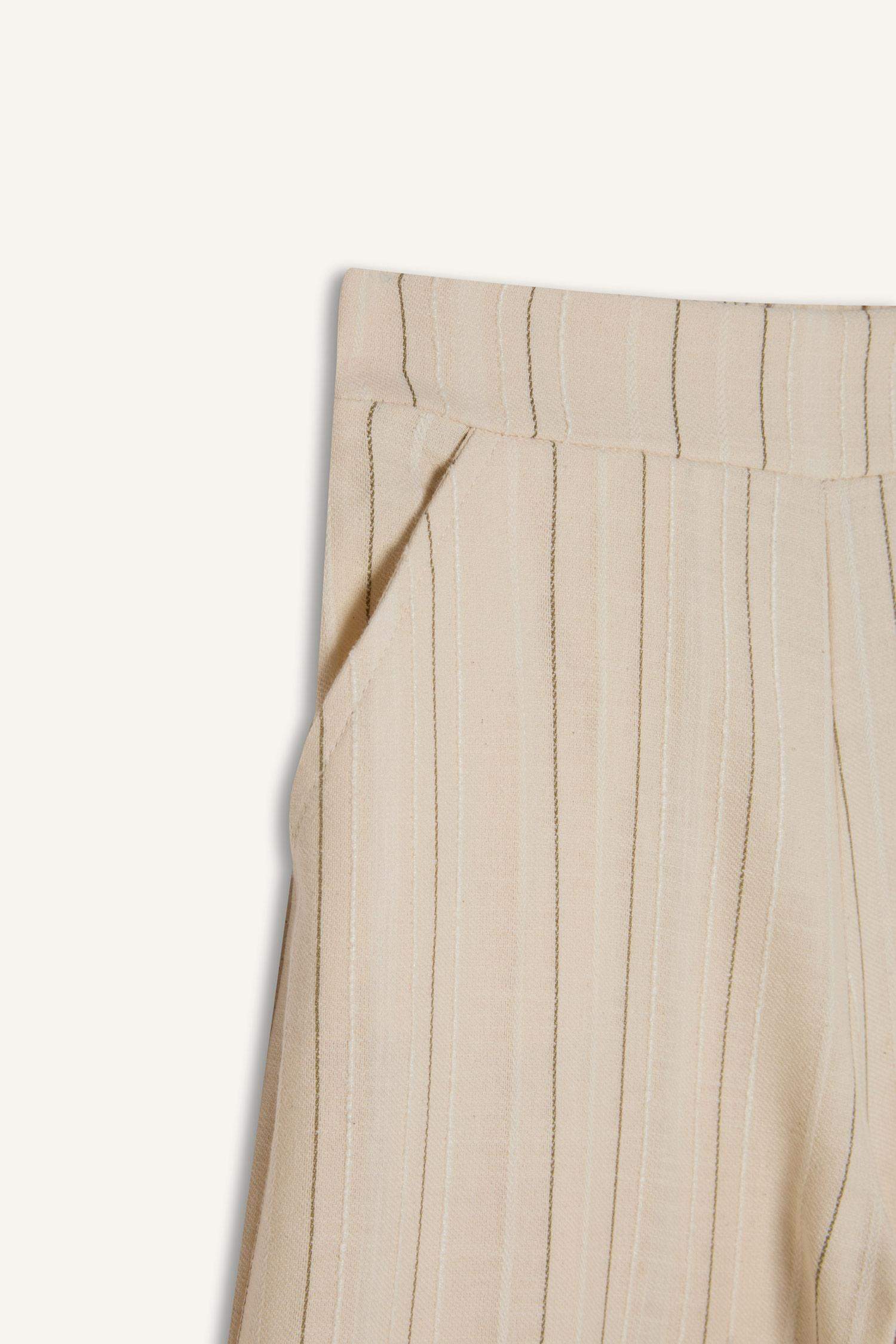 Girl Wide Leg Cotton Pants