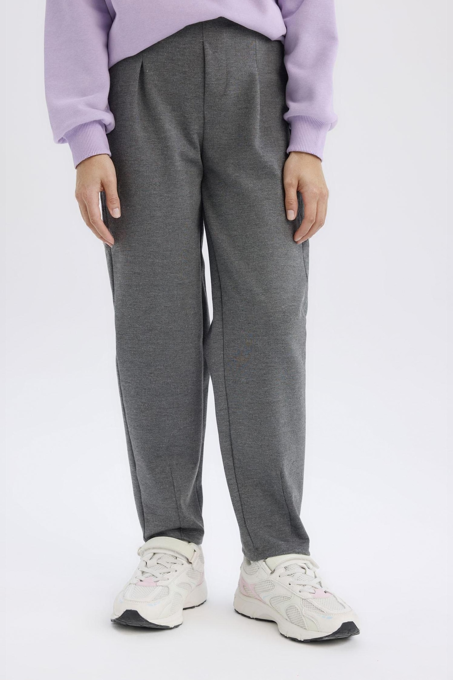 Girl Printed Elastic Waist Jogger Sweatpants