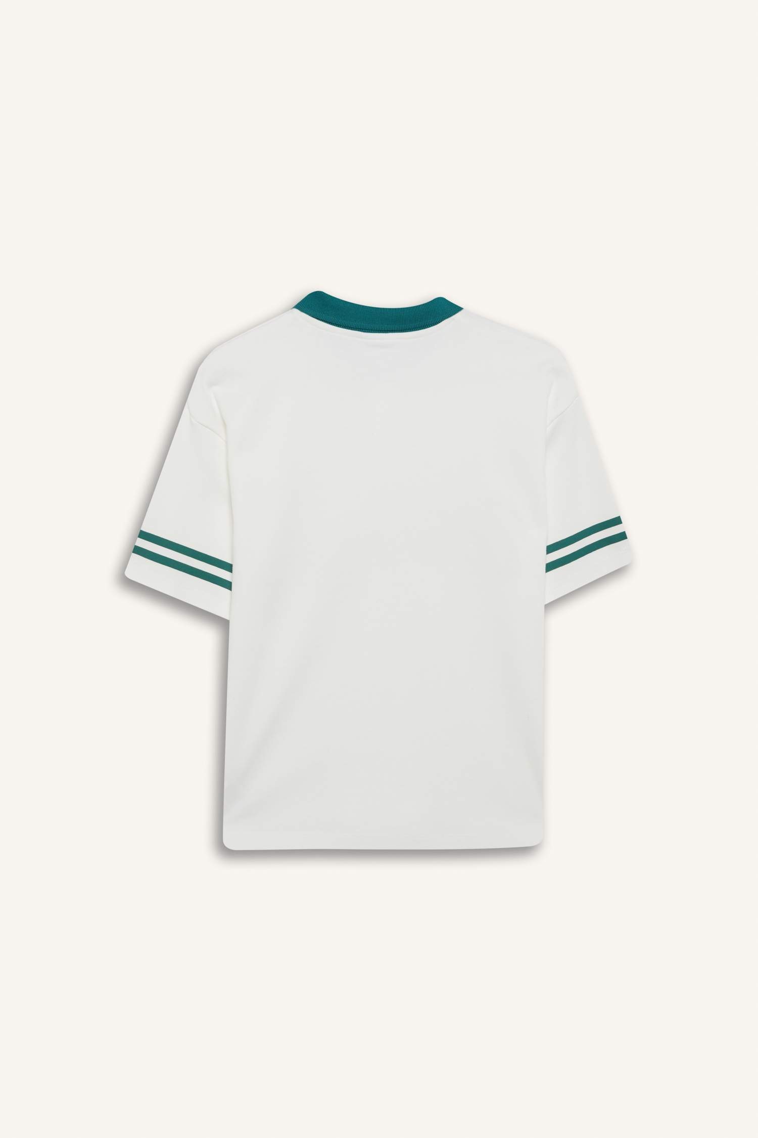 تيشيرت بولو ولادي نص ردن اوفر سايز مطبوع