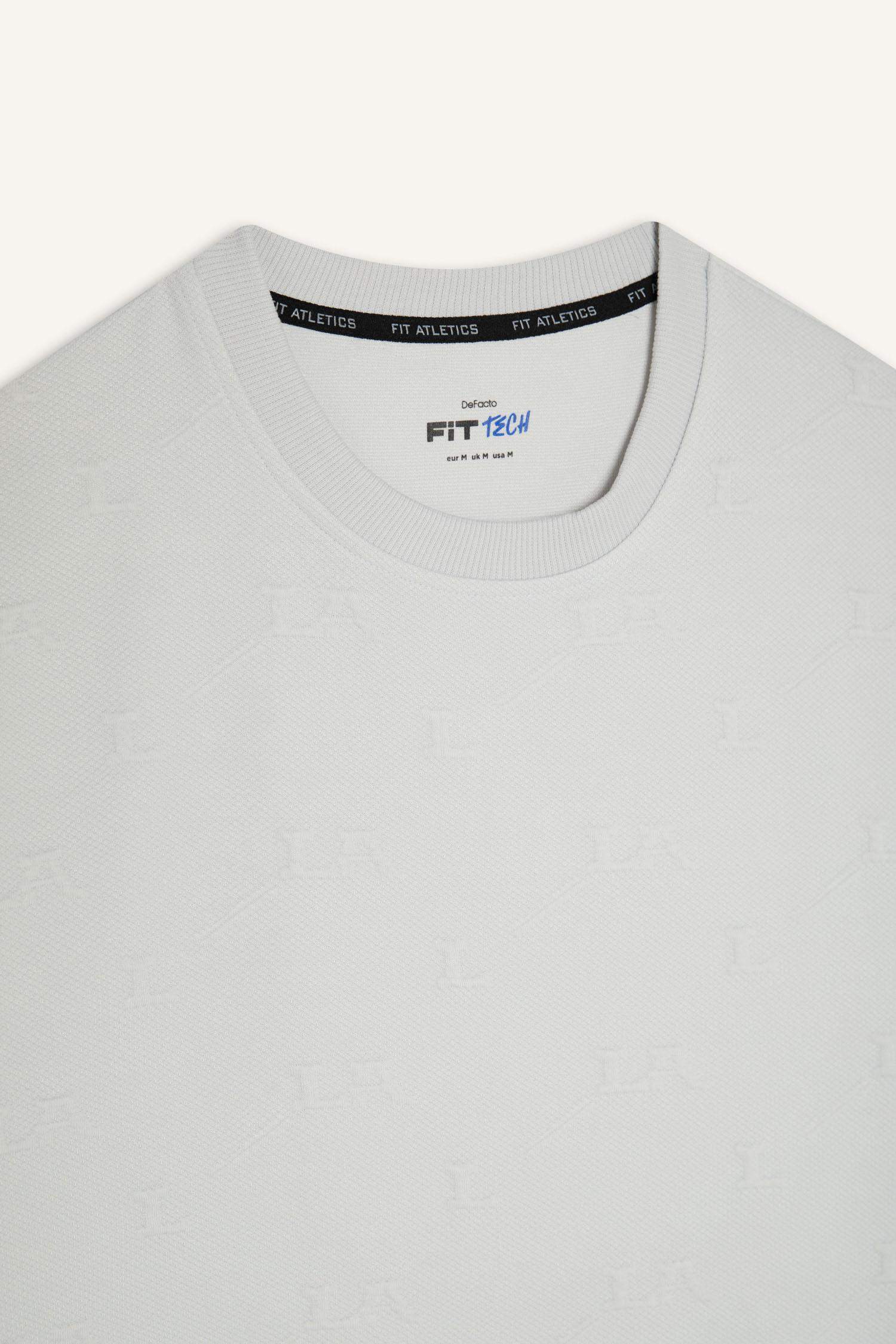 DeFactoFit Oversize Fit Crew Neck Sport T-Shirt