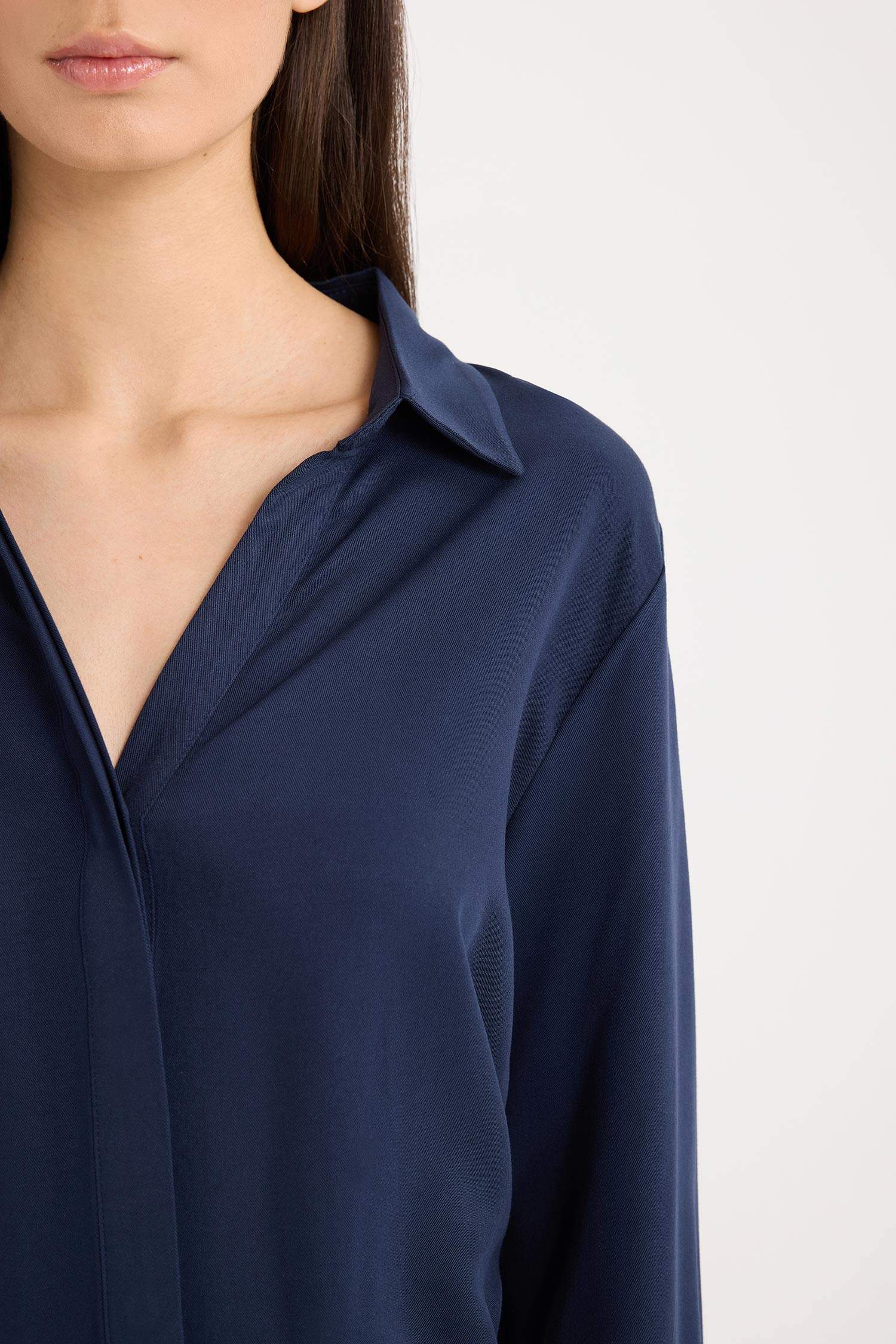 Regular Fit Basic Düz Uzun Kollu Gömlek