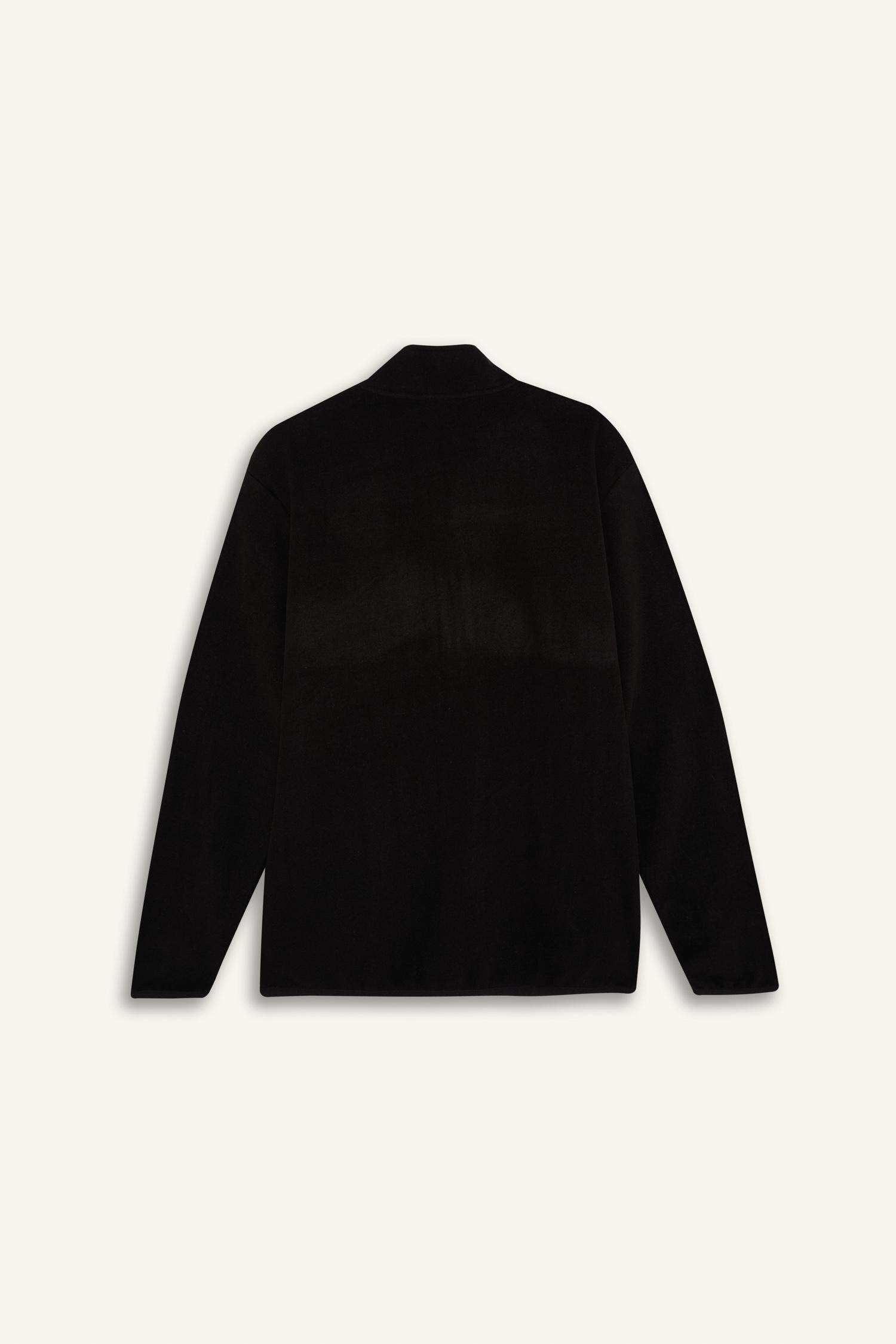 DeFactoFit Standard Fit Stand Collar Polar Sports Sweatshirt