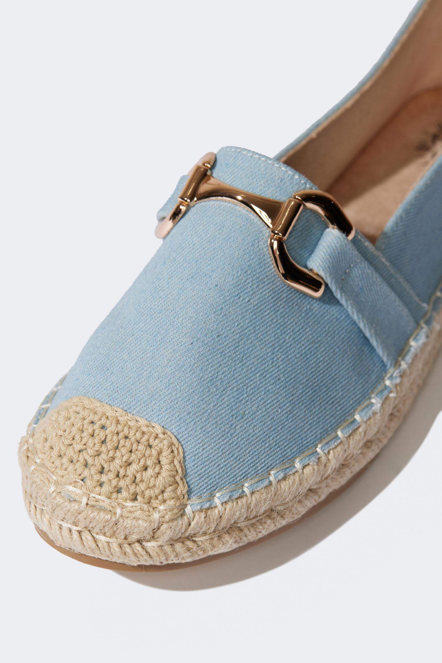 Woman Flat Sole Espadrille Shoes