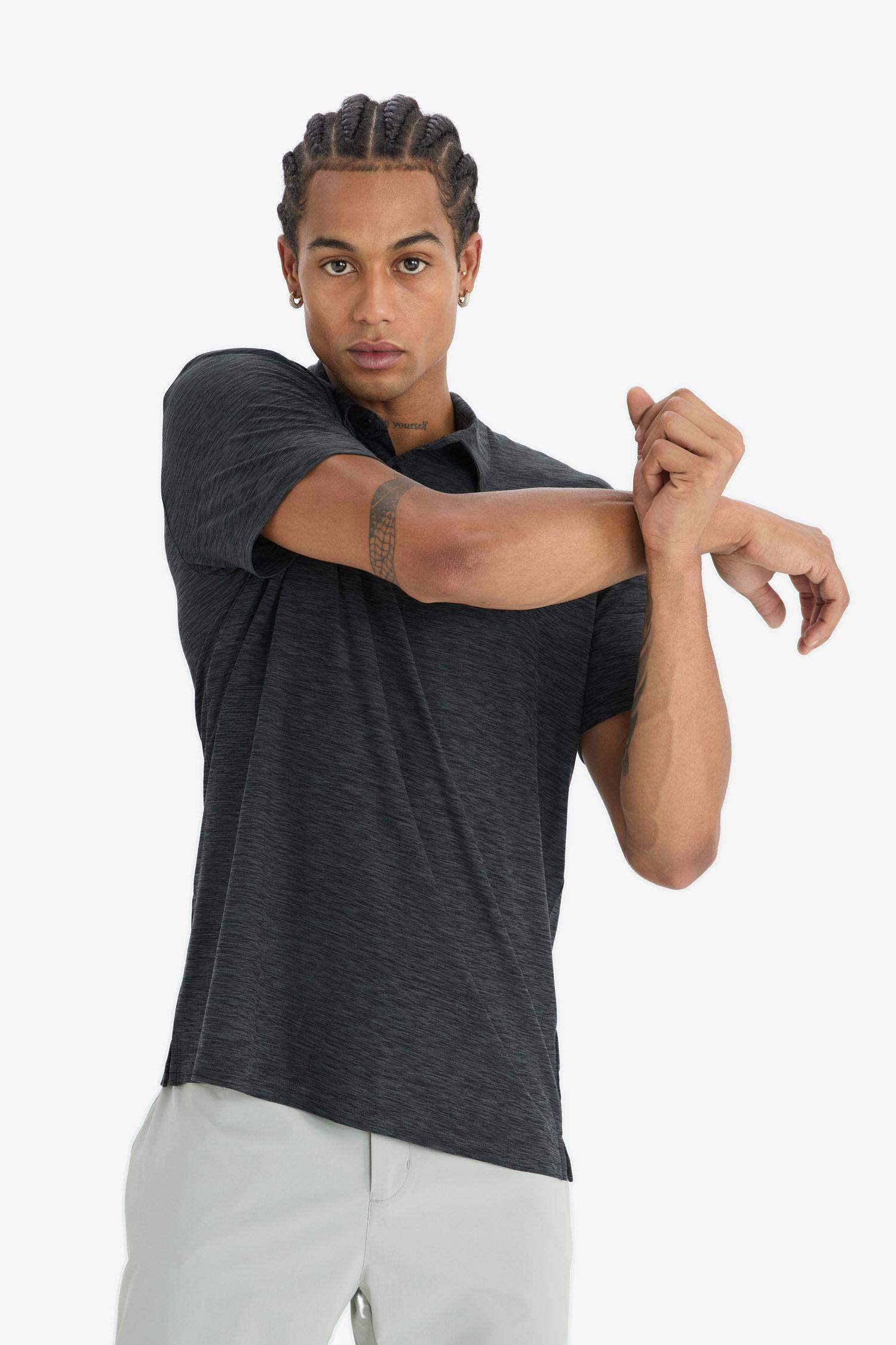 DeFactoFit Standart Fit Polo Yaka Sporcu Kısa Kollu Tişört