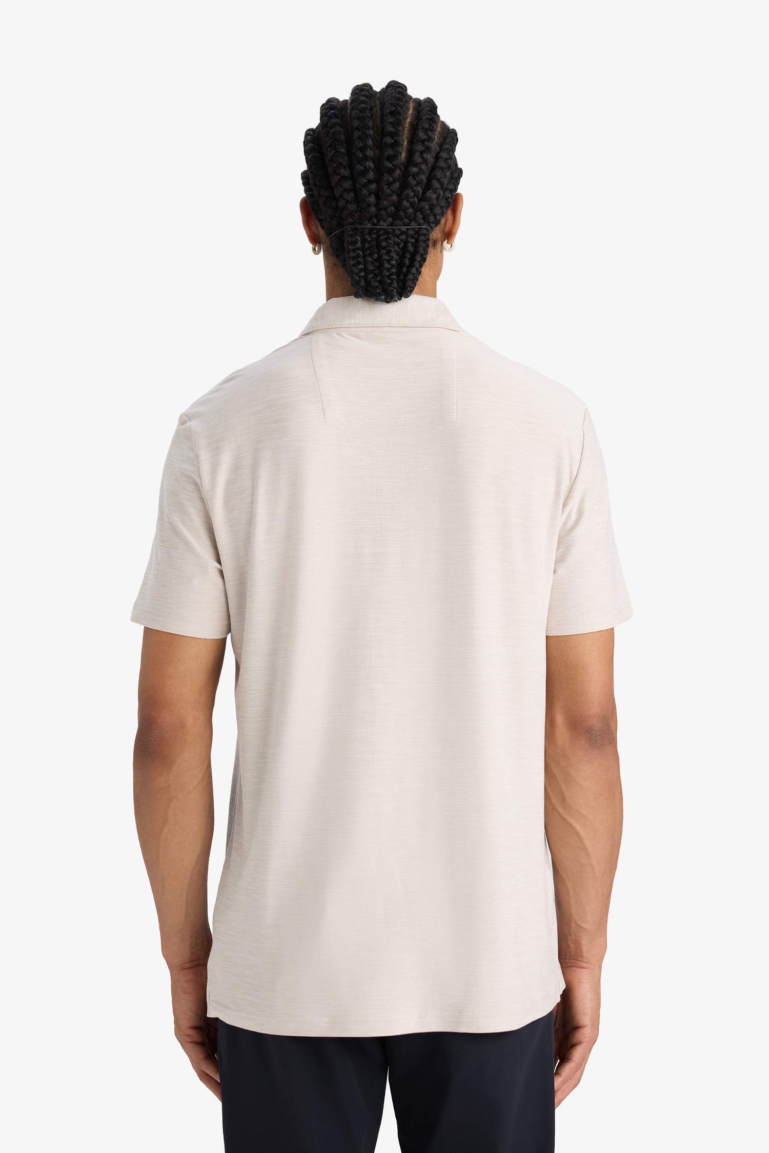 تيشيرت بولو رياضي نص ردن قصة عادية من DeFactoFit