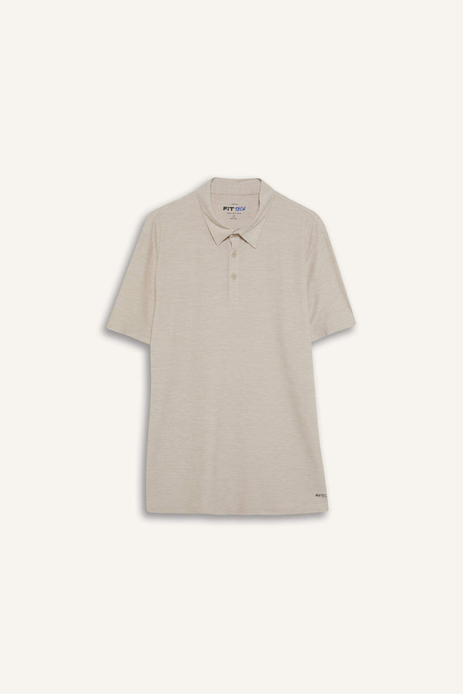 تيشيرت بولو رياضي نص ردن قصة عادية من DeFactoFit