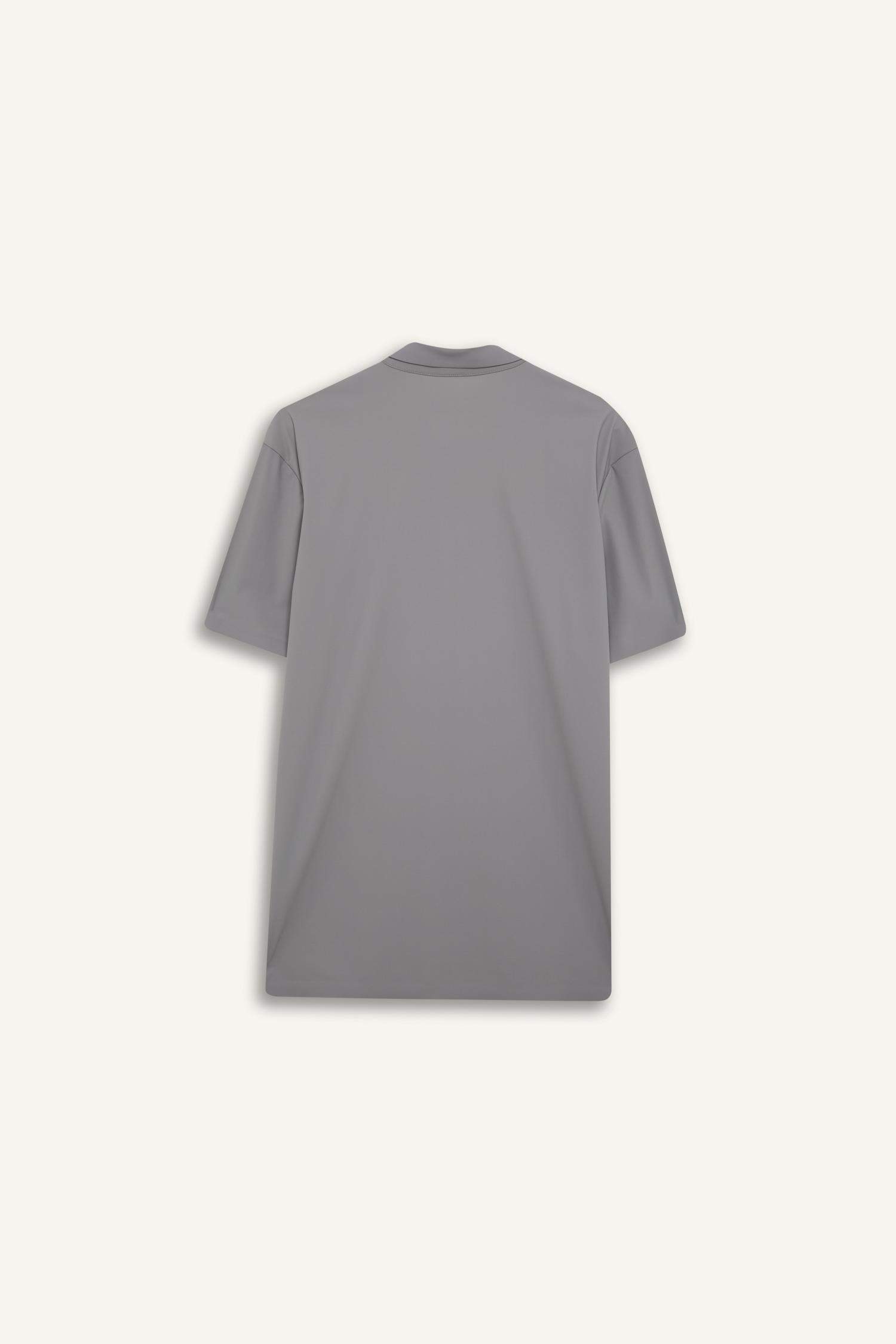 Esnek Kumaş Standart Fit Polo Yaka Sporcu Kısa Kollu Tişört