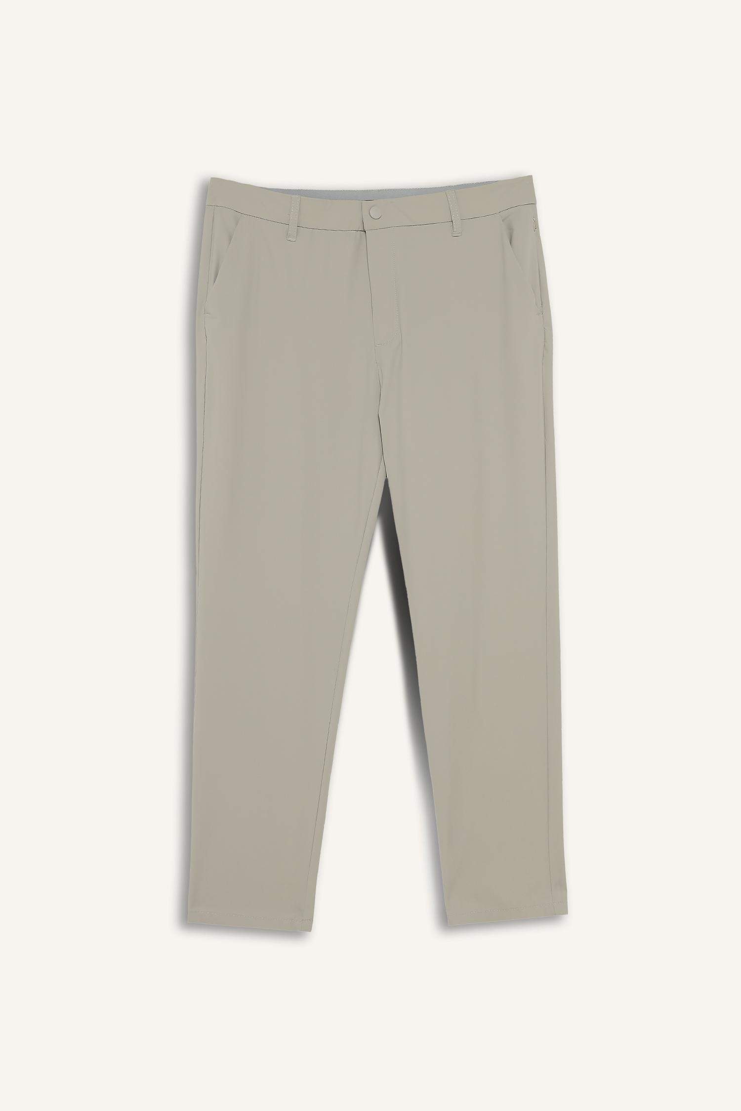 DeFactoFit Slim Fit Dar Kesim Standart Paça Dokuma Sporcu Pantolon