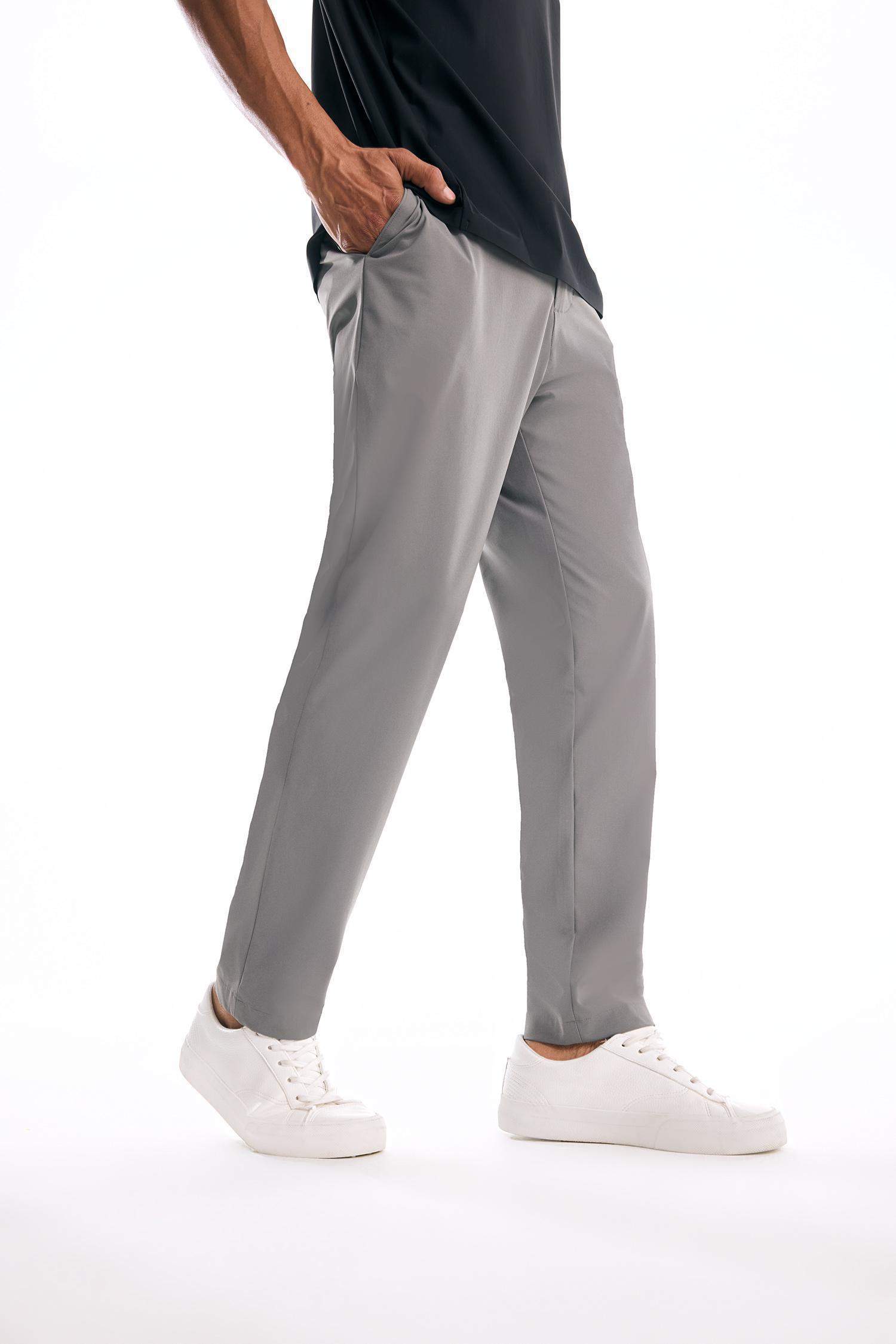 DeFactoFit Slim Fit Dar Kesim Standart Paça Esnek Multifonksiyonel Dokuma Sporcu Pantolon