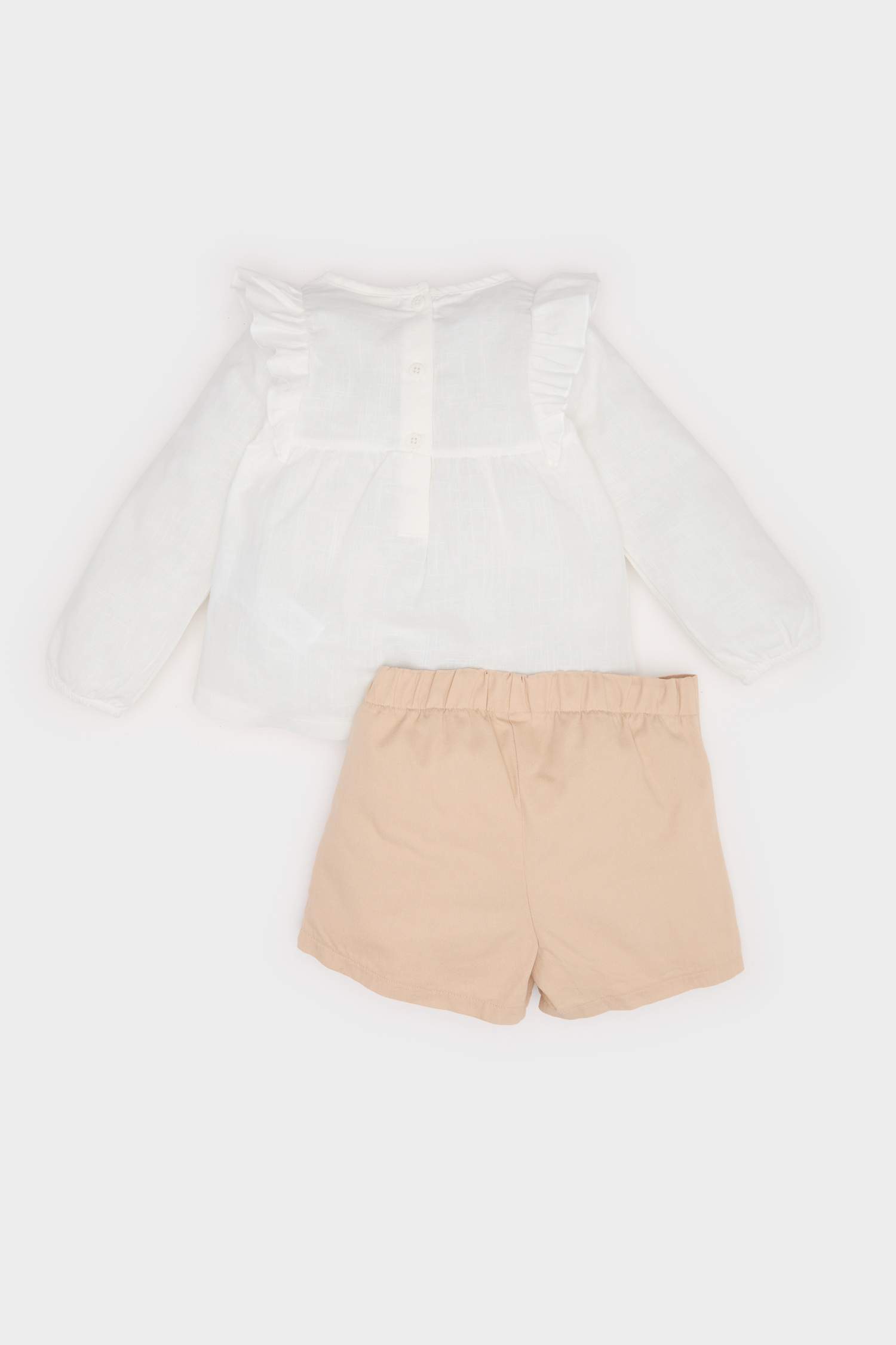 Baby Girl Long Sleeve Top Skirt 3 Piece Set